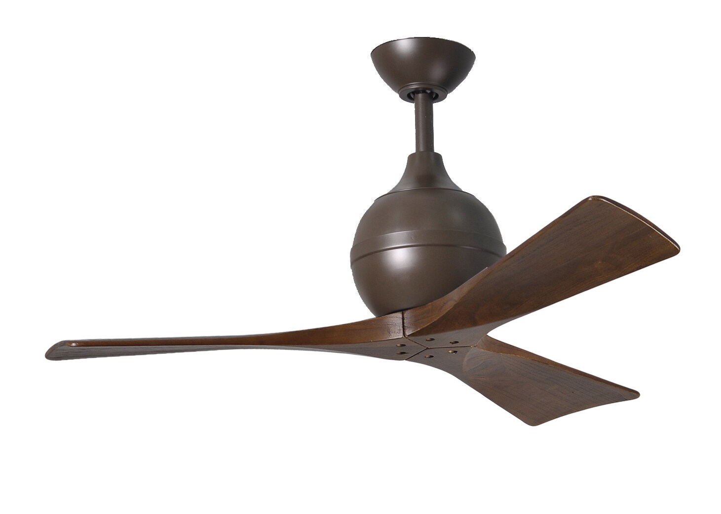 Matthews Fan Company Irene-3 42-in Textured Bronze Indoor/Outdoor Ceiling Fan with Remote (3-Blade)