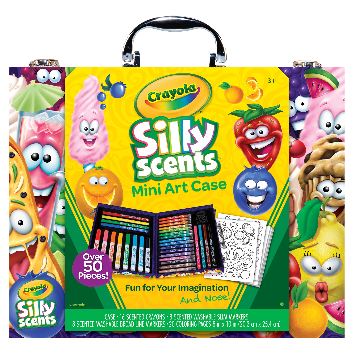Crayola mini kids - målarbok och klistermärken tasspatrull