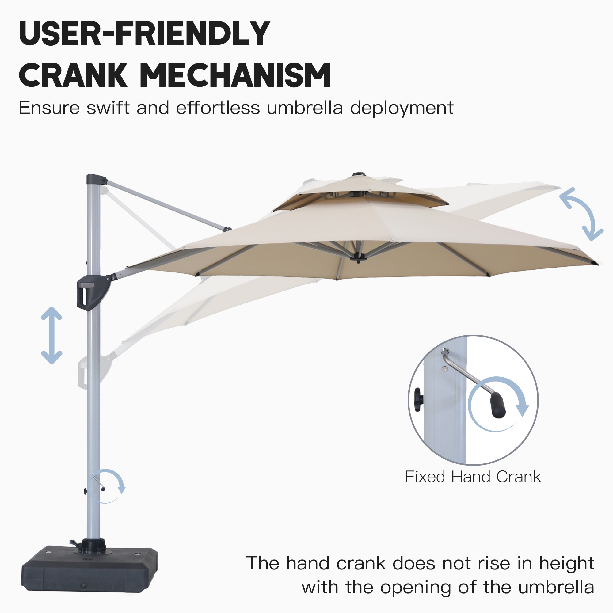 Clihome CWCH-OP70376BE Umbrellas-2 - View #9