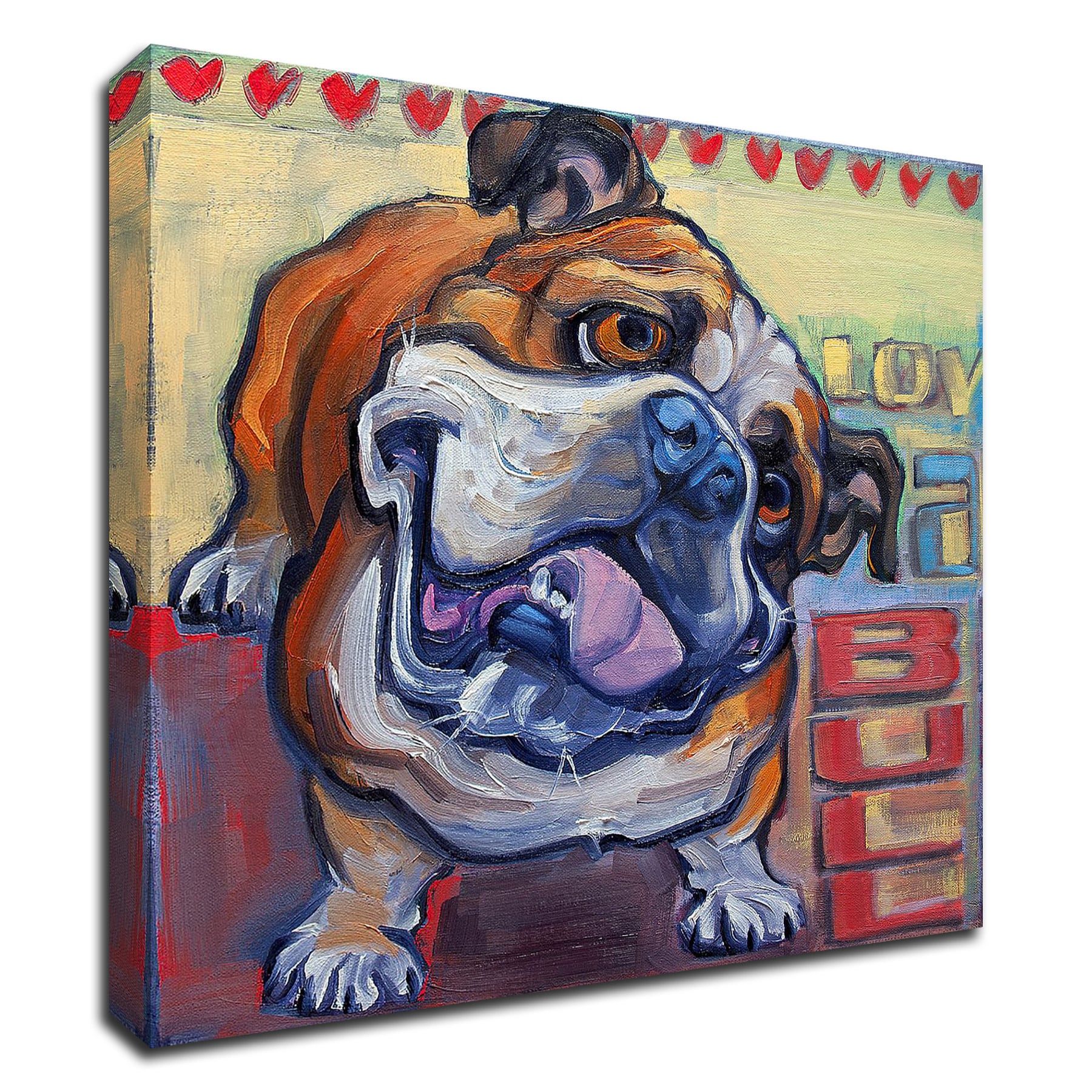 Tangletown Fine Art 8T590DC-1414 14-in H x 14-in W Animals Print on Canvas