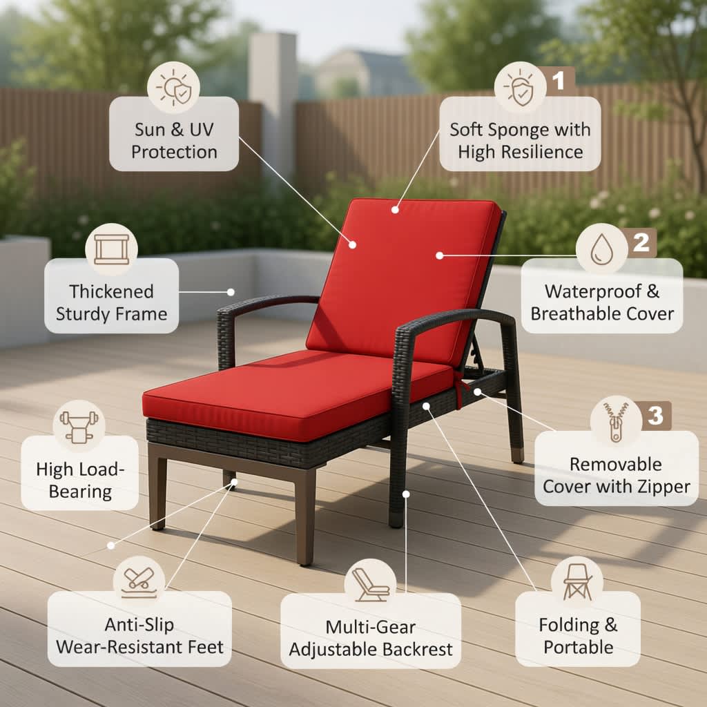 VERYKE 4759663759423 Patio-Chairs - View #7