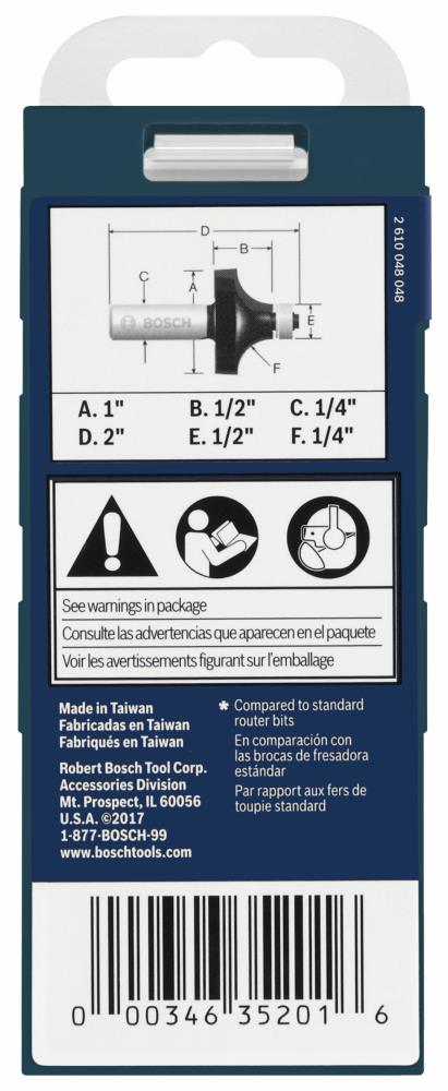 Bosch 85294MC Surface-Forming-Router-Bits - View #4