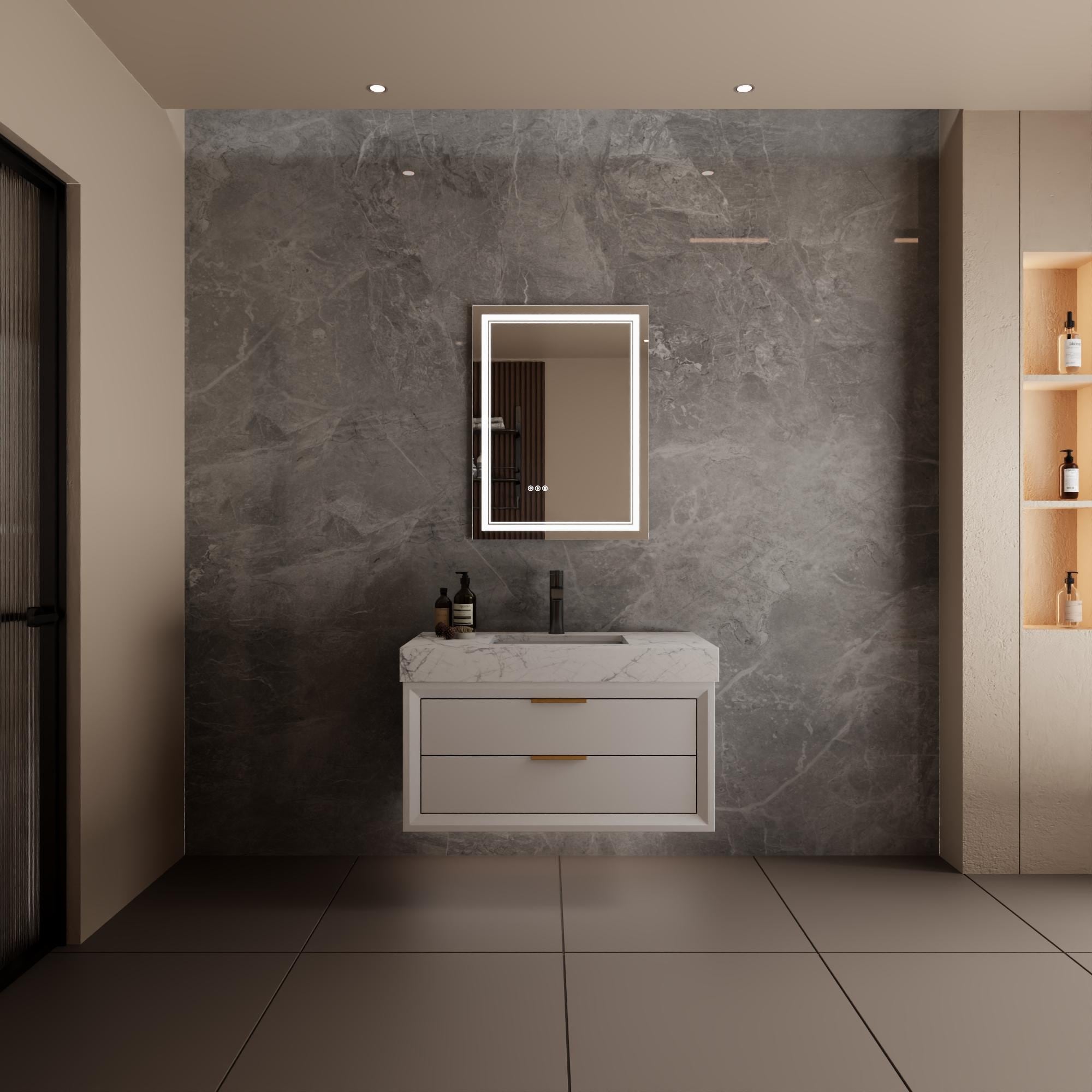 Bayfeve BFXB-12S2432-MIR Framed-Bath-Mirrors - View #19