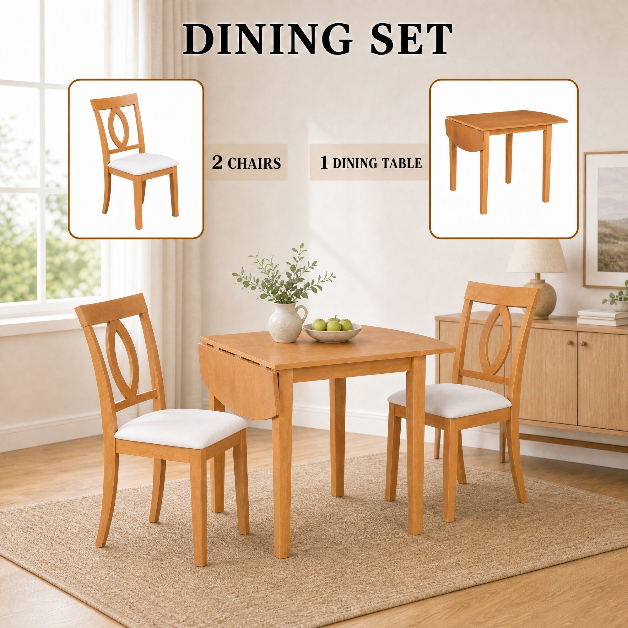 HyperDrop Cart W-N842S000824N Dining-Sets - View #3