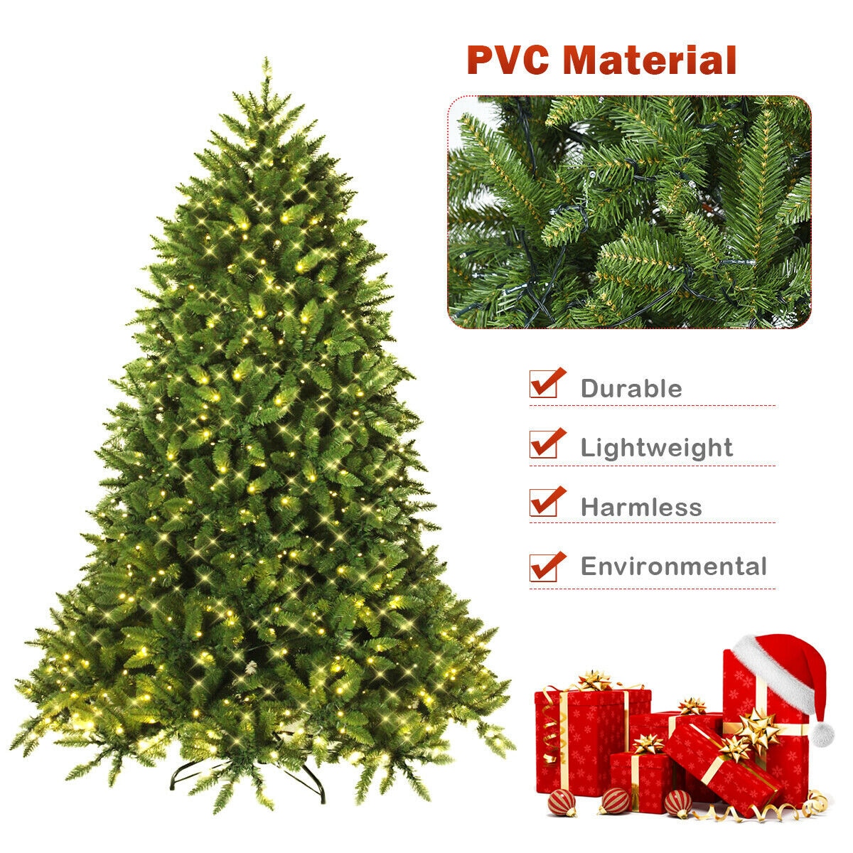 WELLFOR CM-HFY-22059 Artificial-Christmas-Trees - View #2