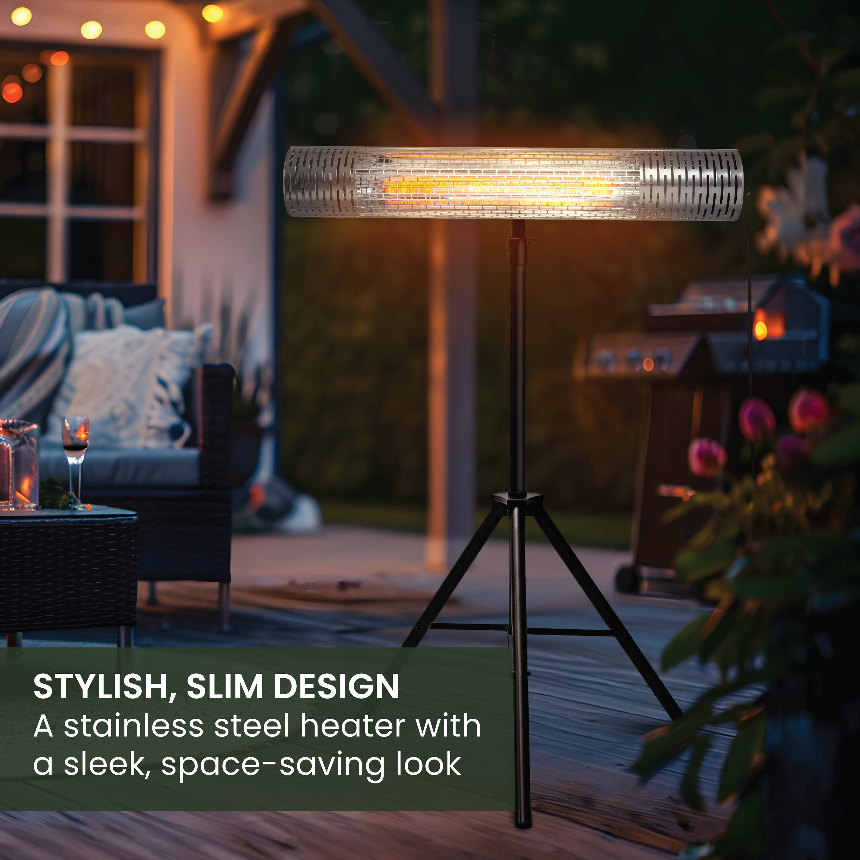 Hanover HAN1031IC-SLV Outdoor-Electric-Patio-Heaters - View #3