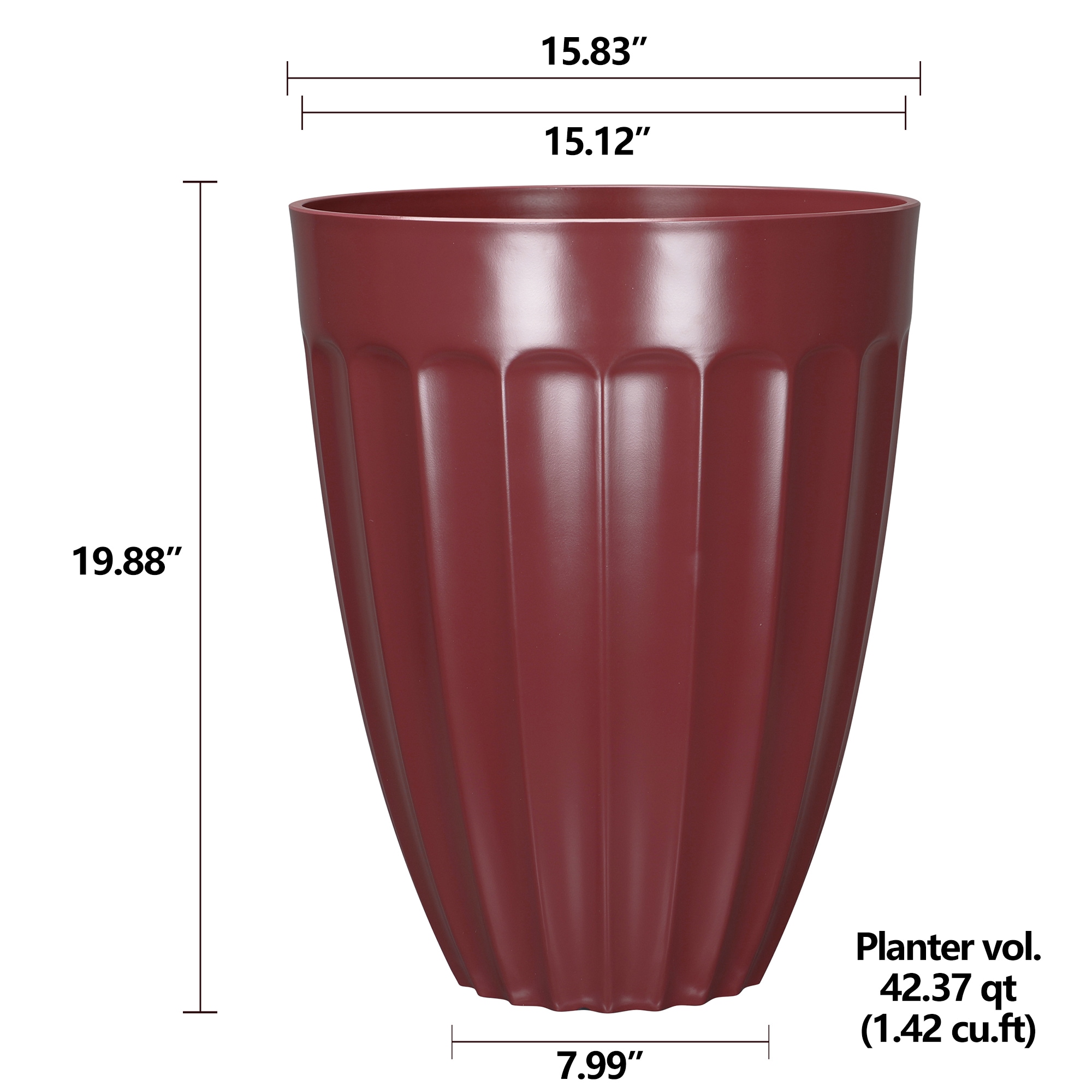 allen + roth PLJF216PCJ Planter-Window-Box - View #4