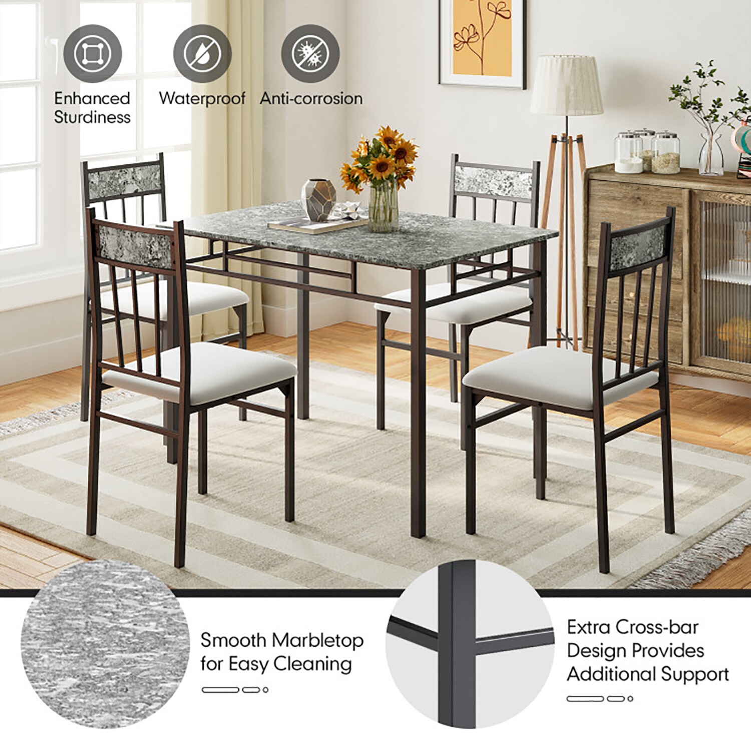 GZMR OR-WF78AAB-LC Dining-Sets - View #7