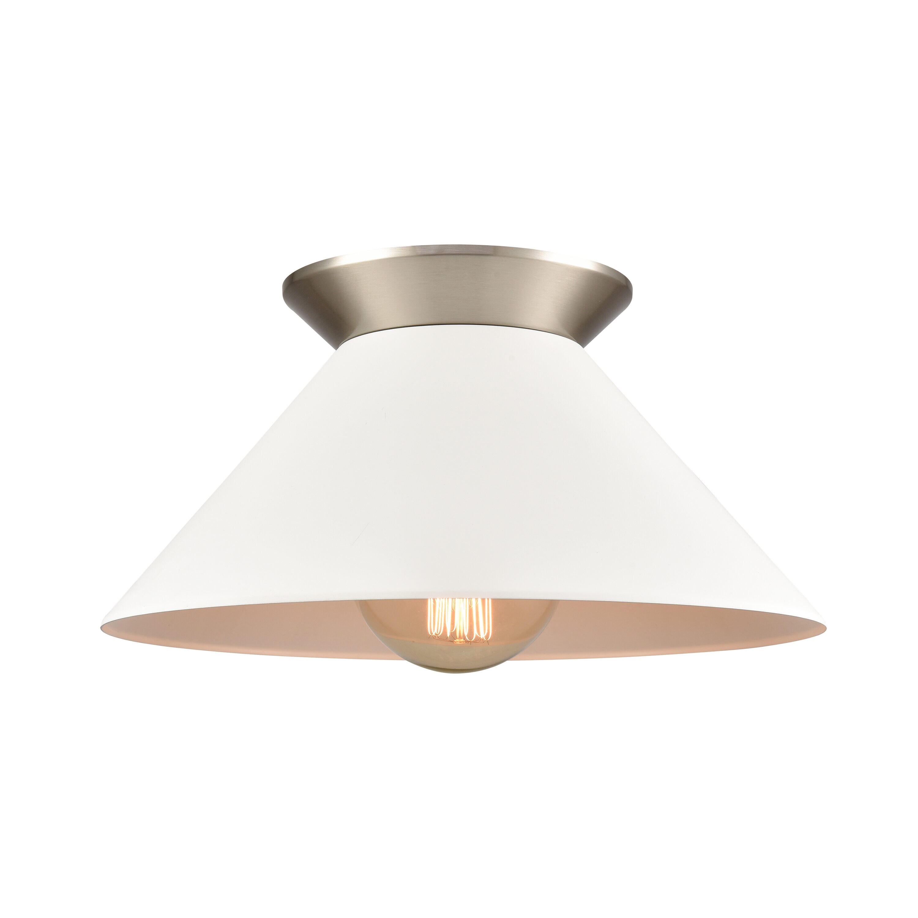 Lake Flush Mount Lighting At Lowes Com   62539005 