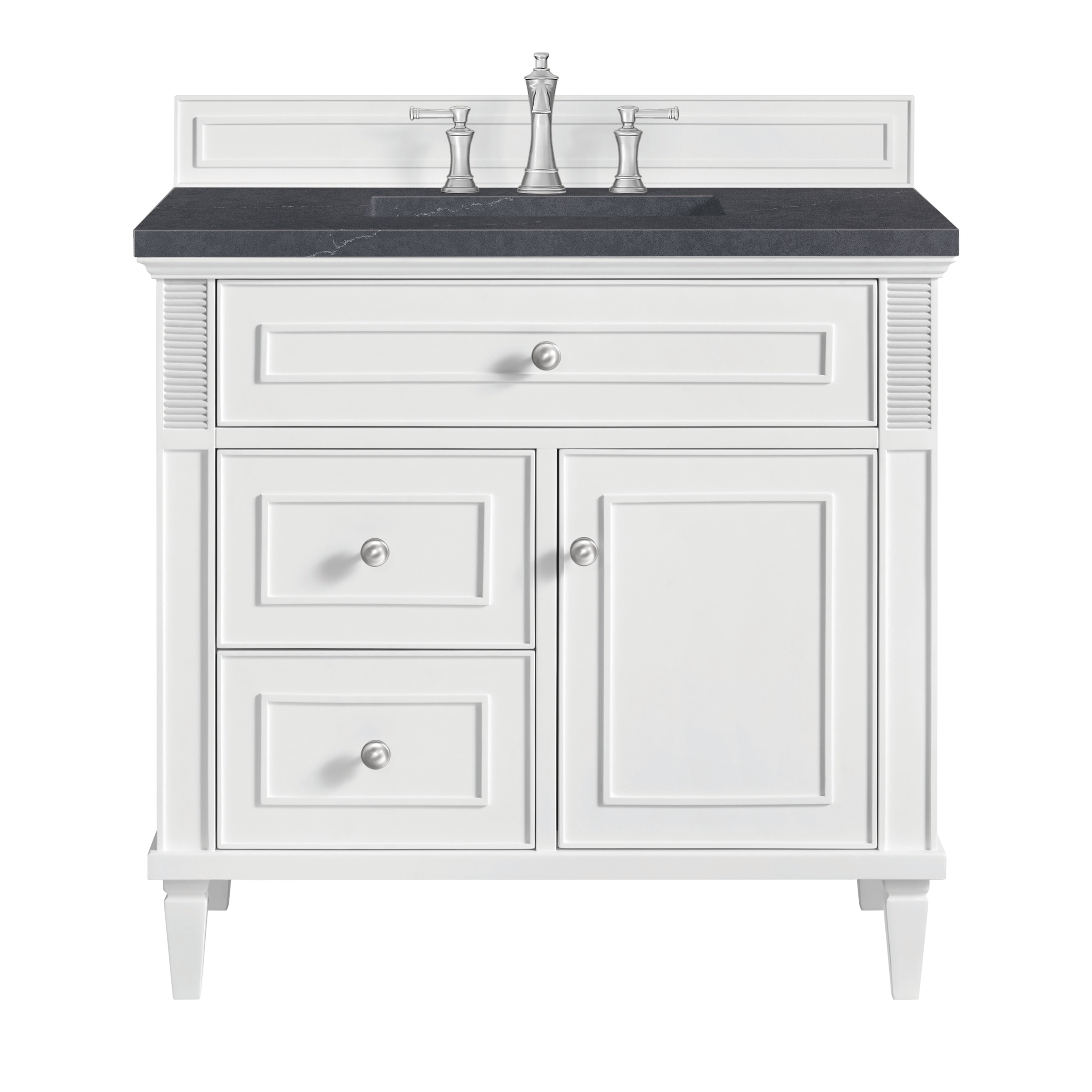 Lorelai 36" Bright White Plywood Single Vanity