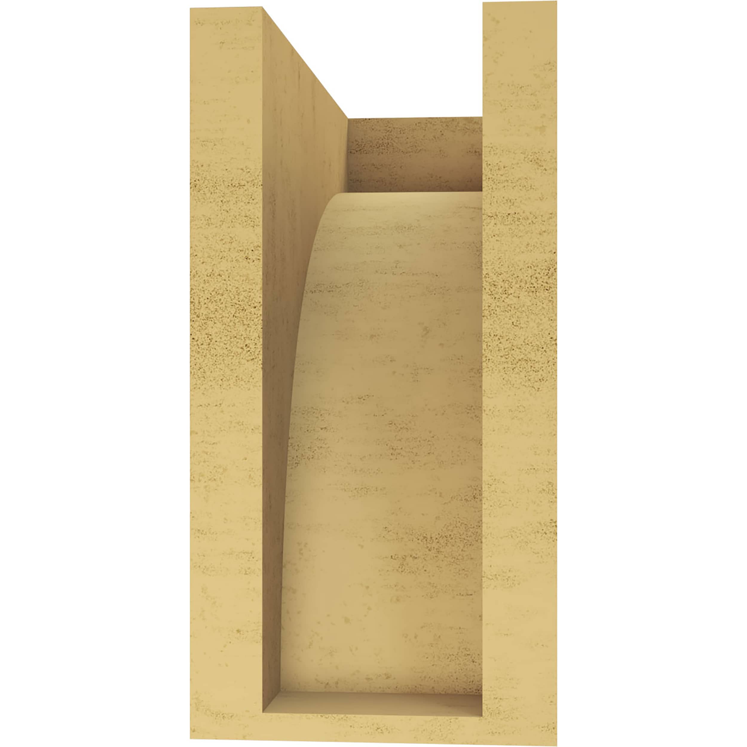 Ekena Millwork CORU05X10X10HUNRCPR corbels - View #4