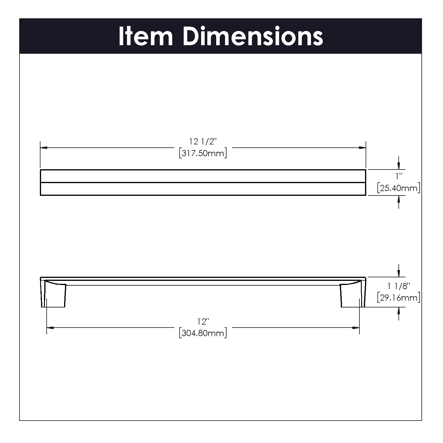 Belwith Keeler B076094-CH Cabinet-Pulls - View #4