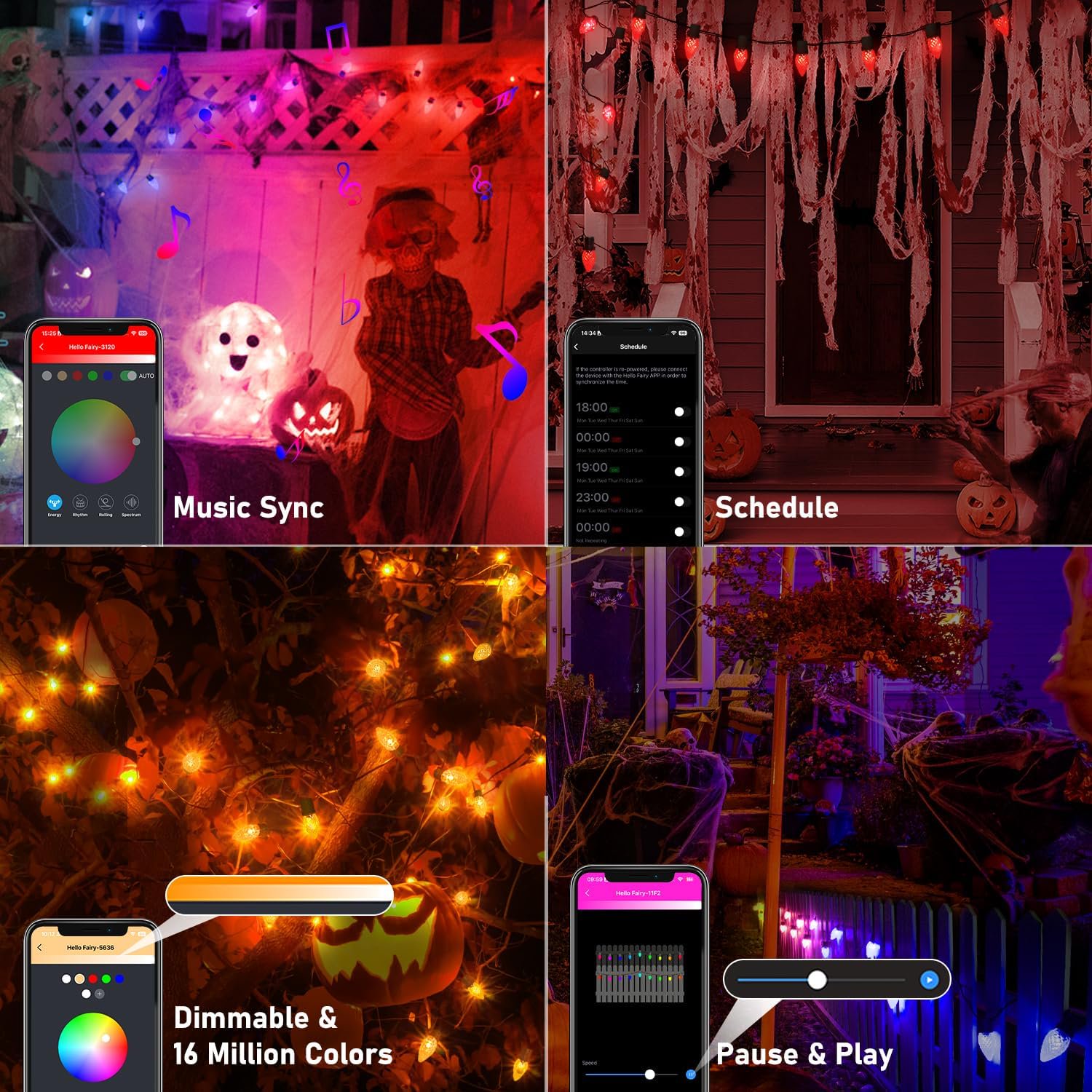 Avatar Controls LSA0004 Christmas-String-Lights - View #5