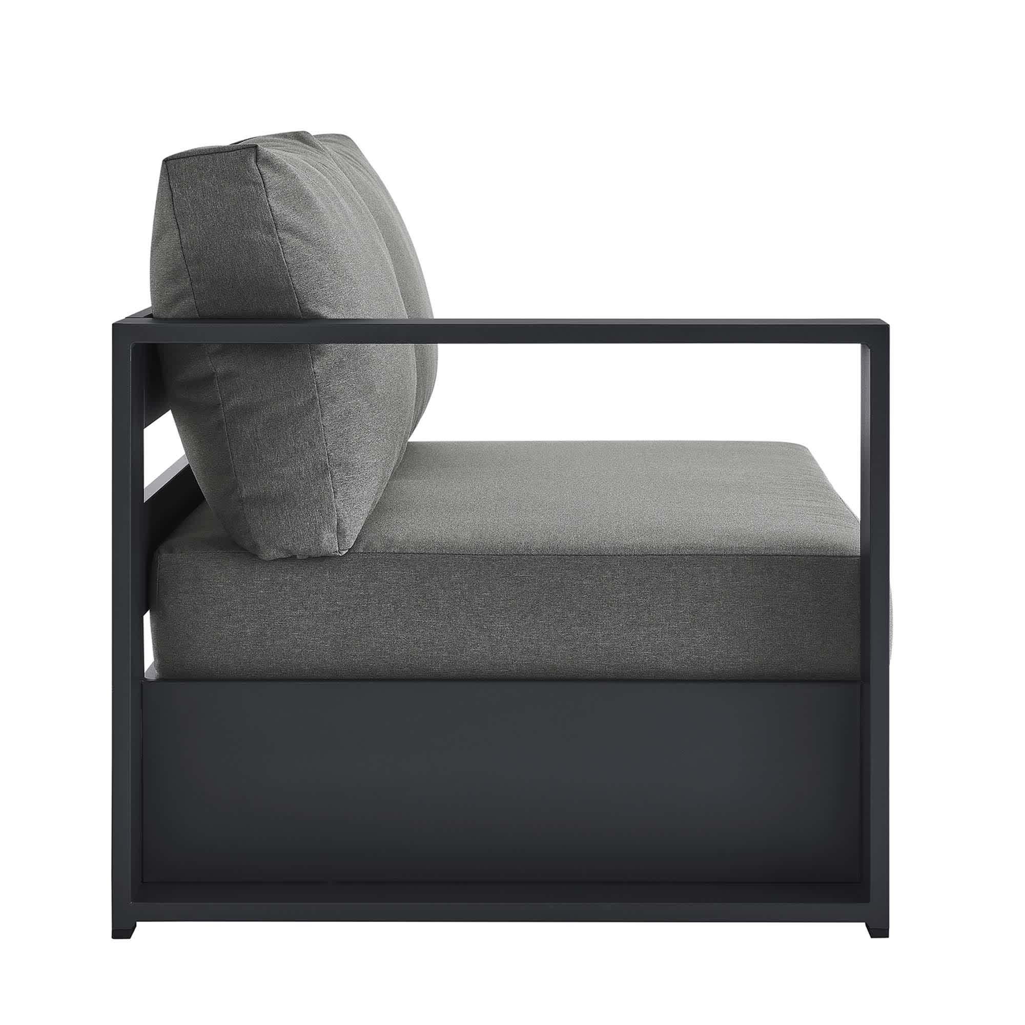 Modway EEI-6629-GRY-CHA Patio-Sofas-Daybeds - View #7