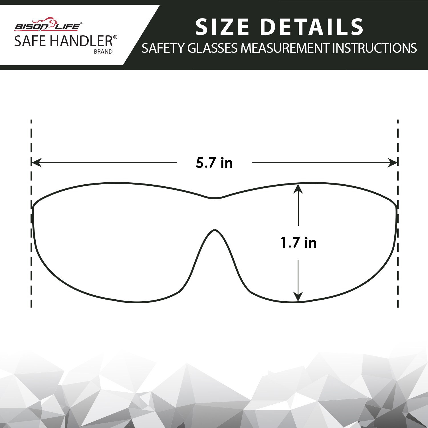 BISON LIFE SH-MTXSG-CLLBLT-24-2 Protective-Eye-Wear - View #2