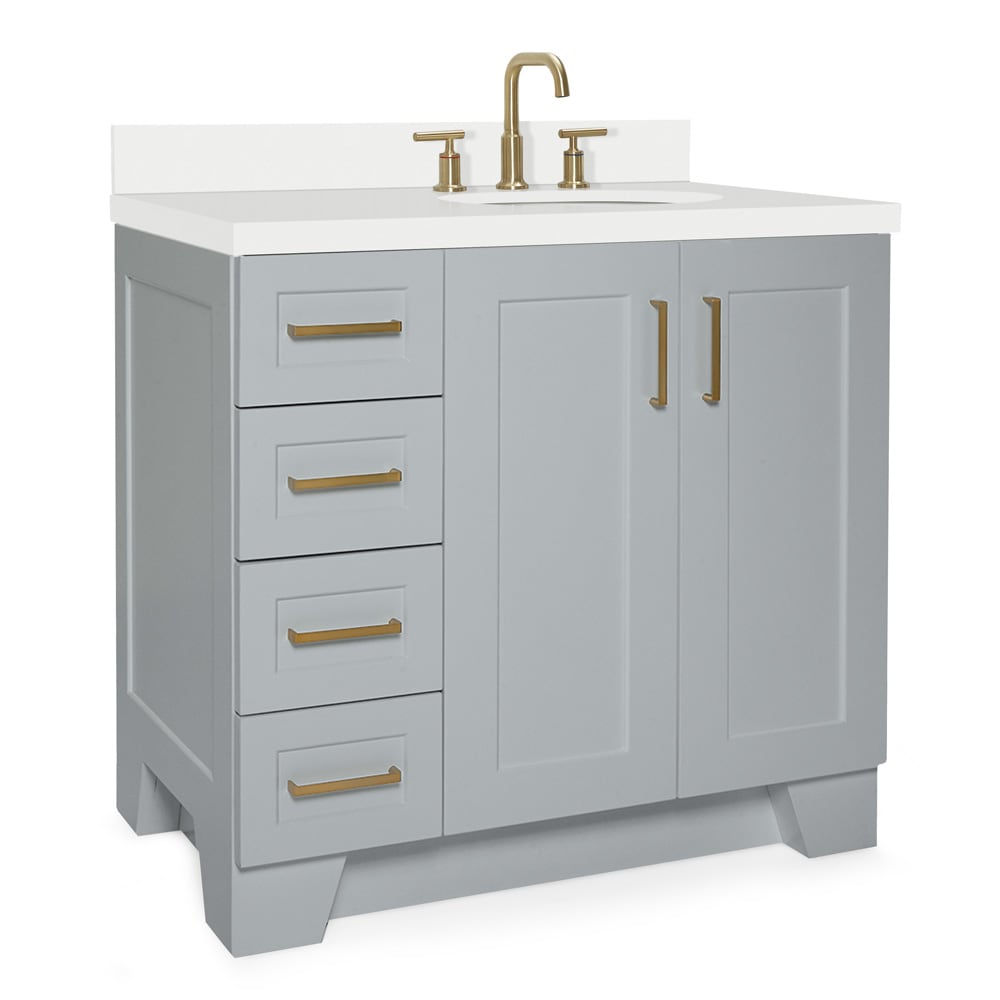 ARIEL Q037SRWQOVOGRY Bath-Vanity-Combo - View #7