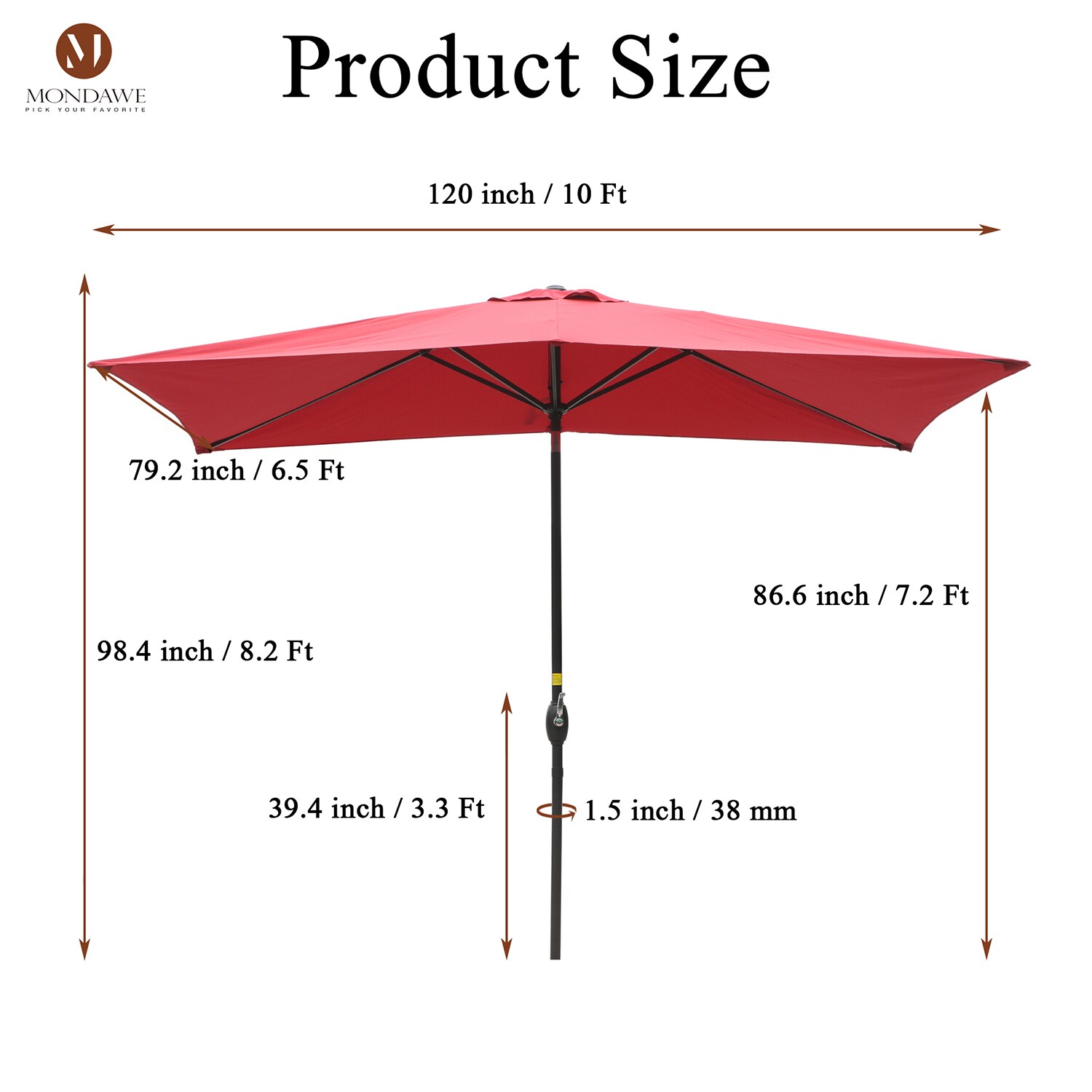 Mondawe 07BUG-HY Umbrellas-2 - View #8
