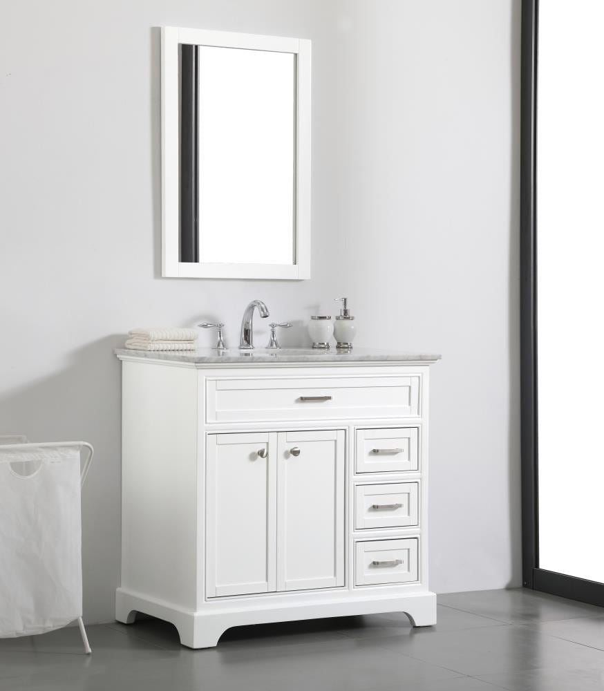 Elegant Decor FI45036WH Bath-Vanity-Combo - View #3