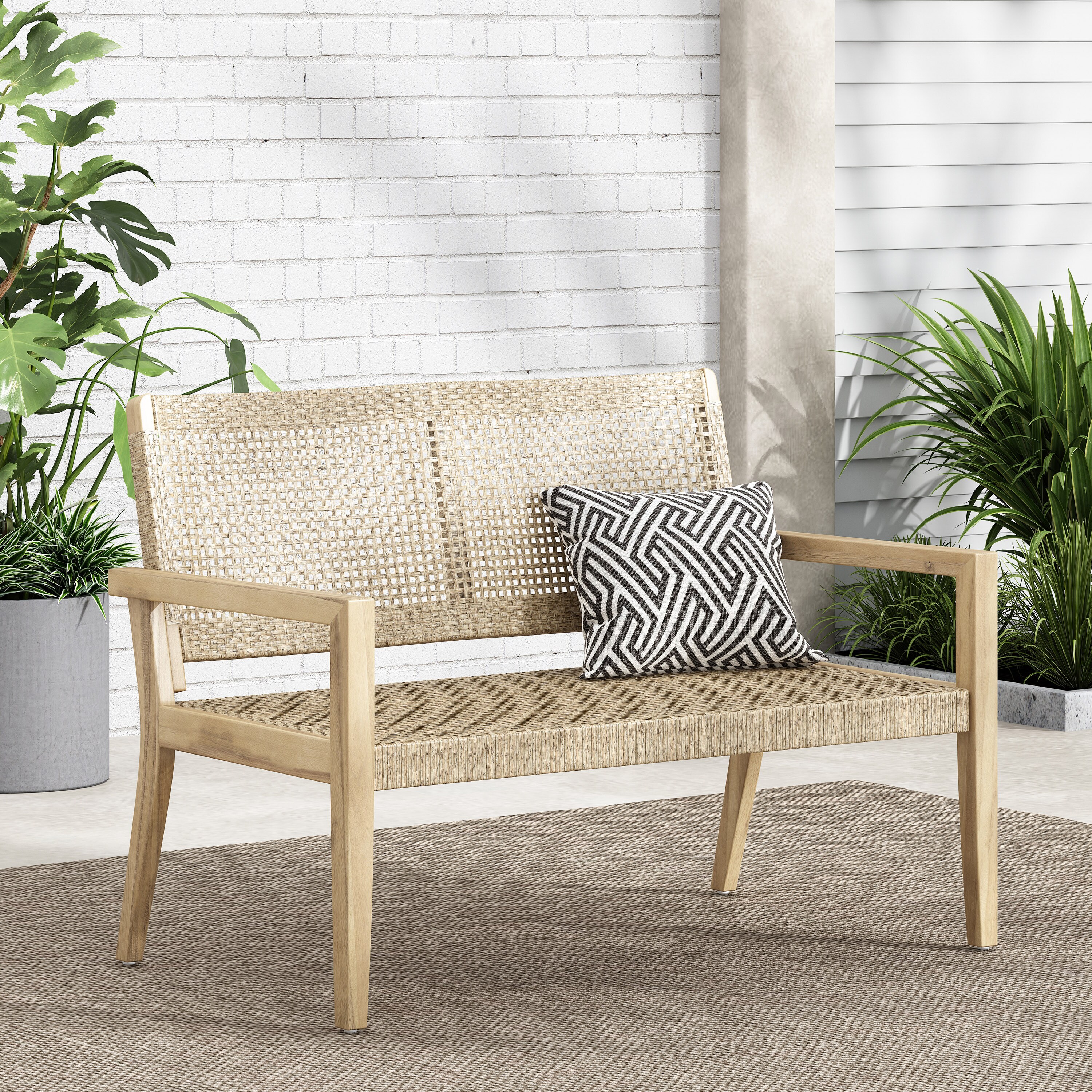 Moda Furnishings MD74229.00MLBRN Patio-Sofas-Daybeds - View #7