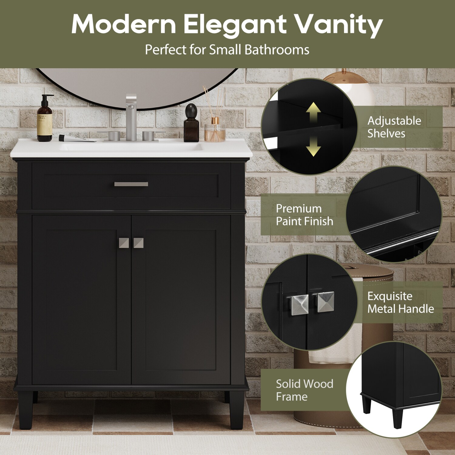 Streamdale Furniture N729P173380B Bath-Vanity-Combo - View #4