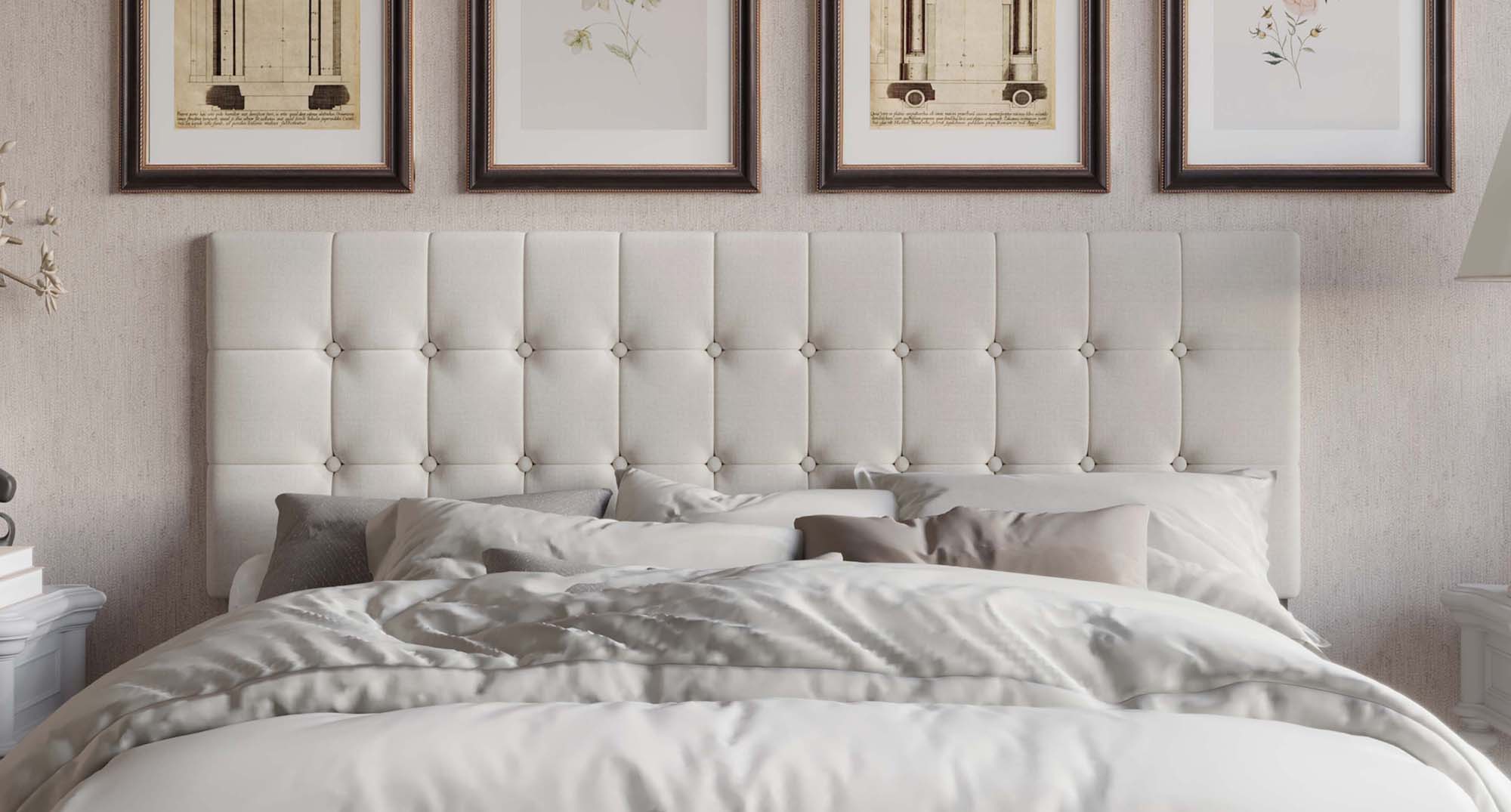 CasePiece C8377FUHB-WGY-LN Upholstered-Headboards - View #2