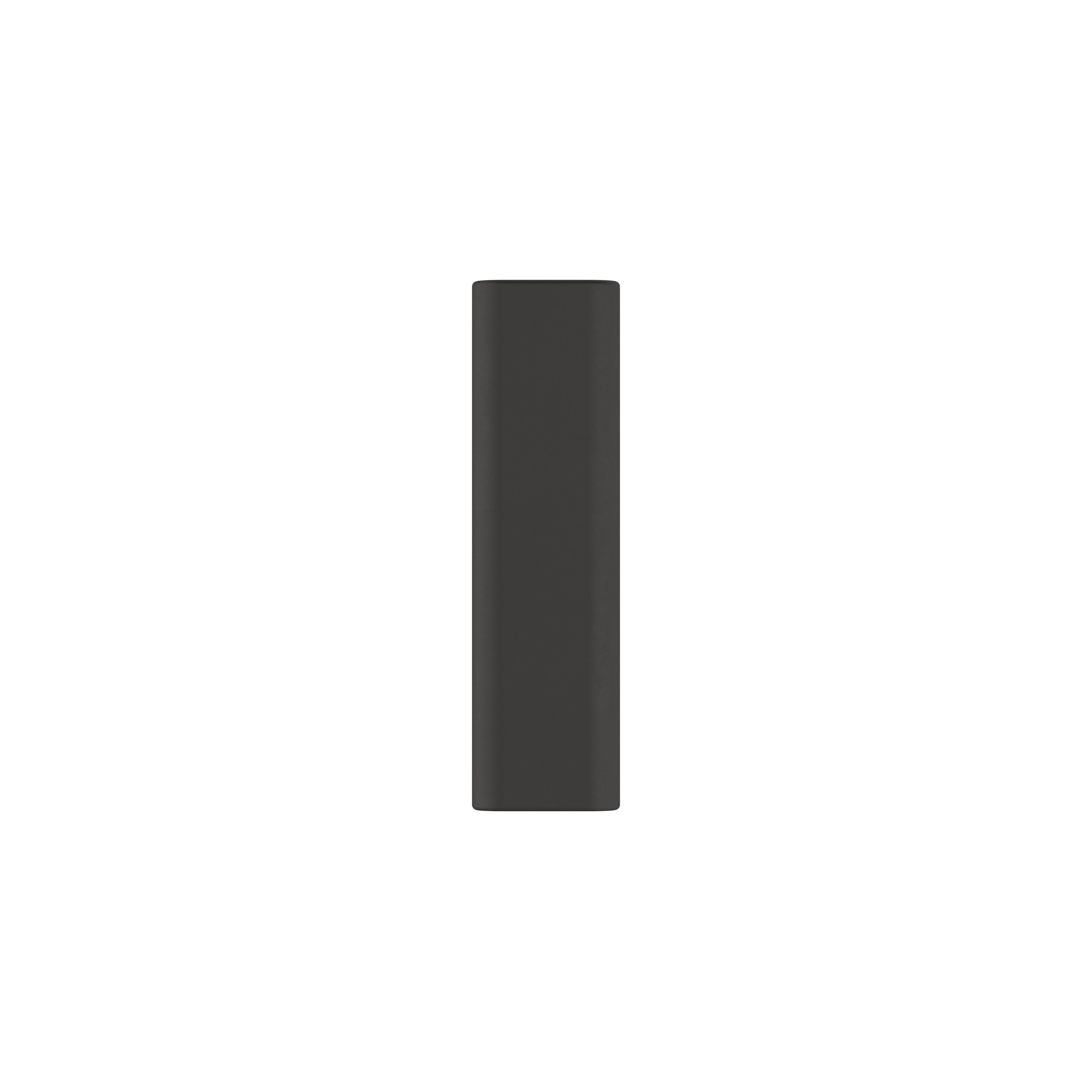 Matte Black Aluminum T-Handle Cabinet Knob, 2 Inch