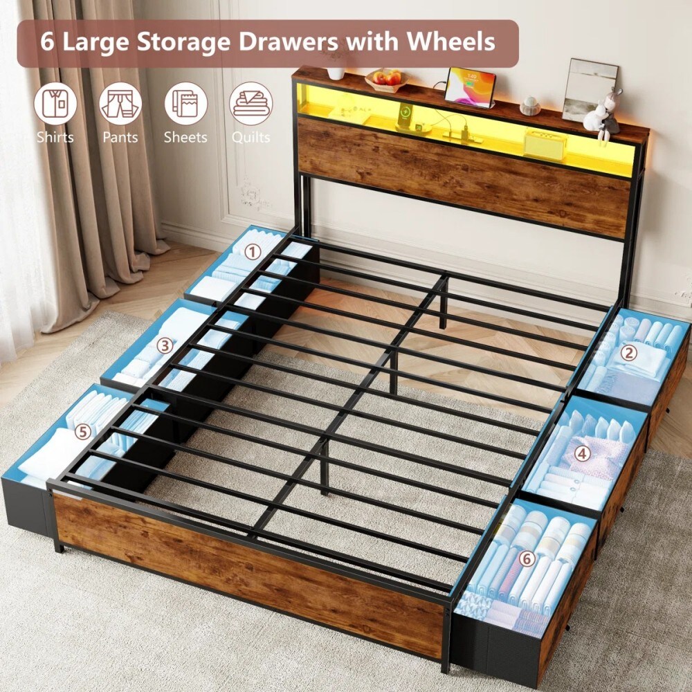 Furologee BF-030-CLD-Q-1-RB beds - View #6