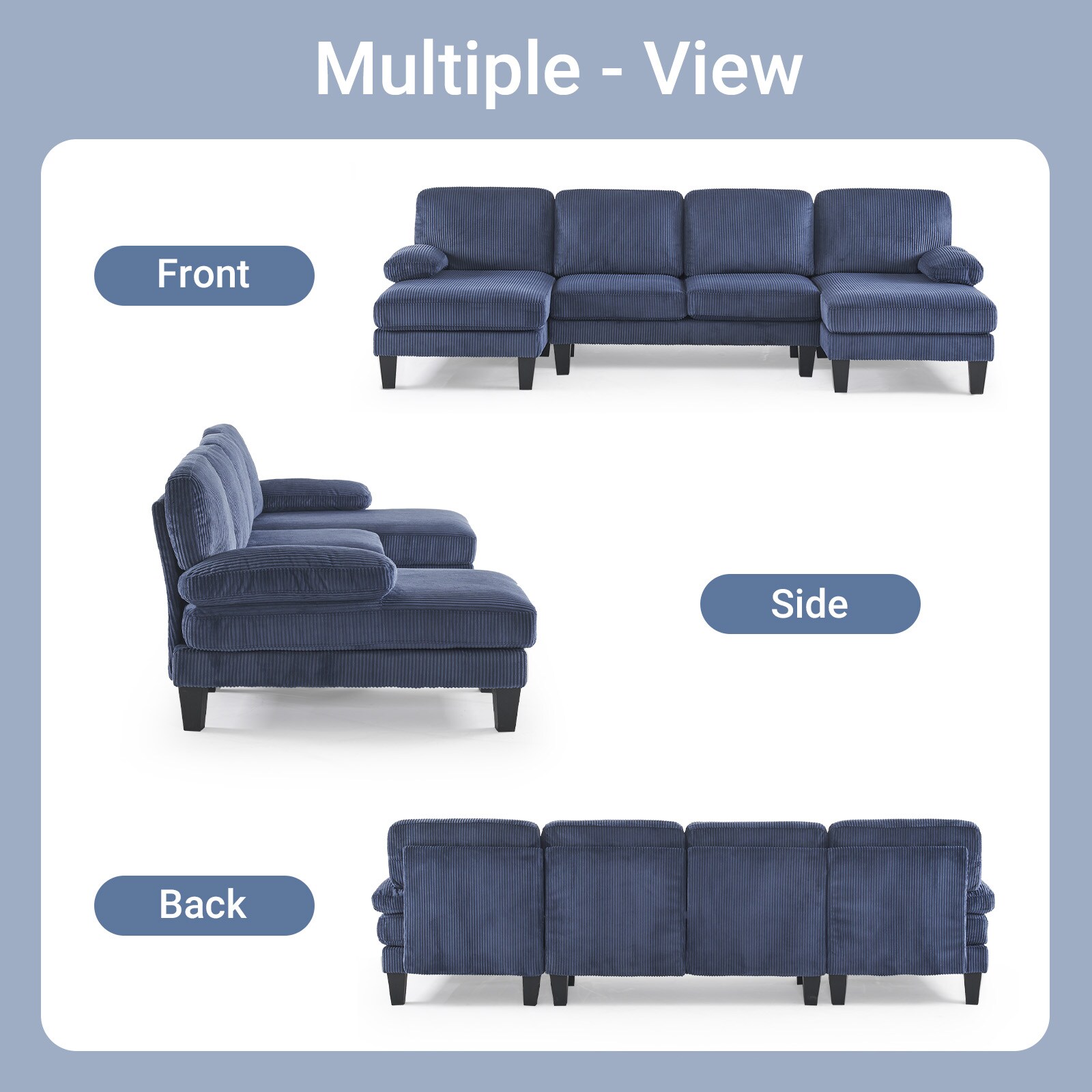 Outopee LO1G98000441+42 Sofas-Loveseats - View #4