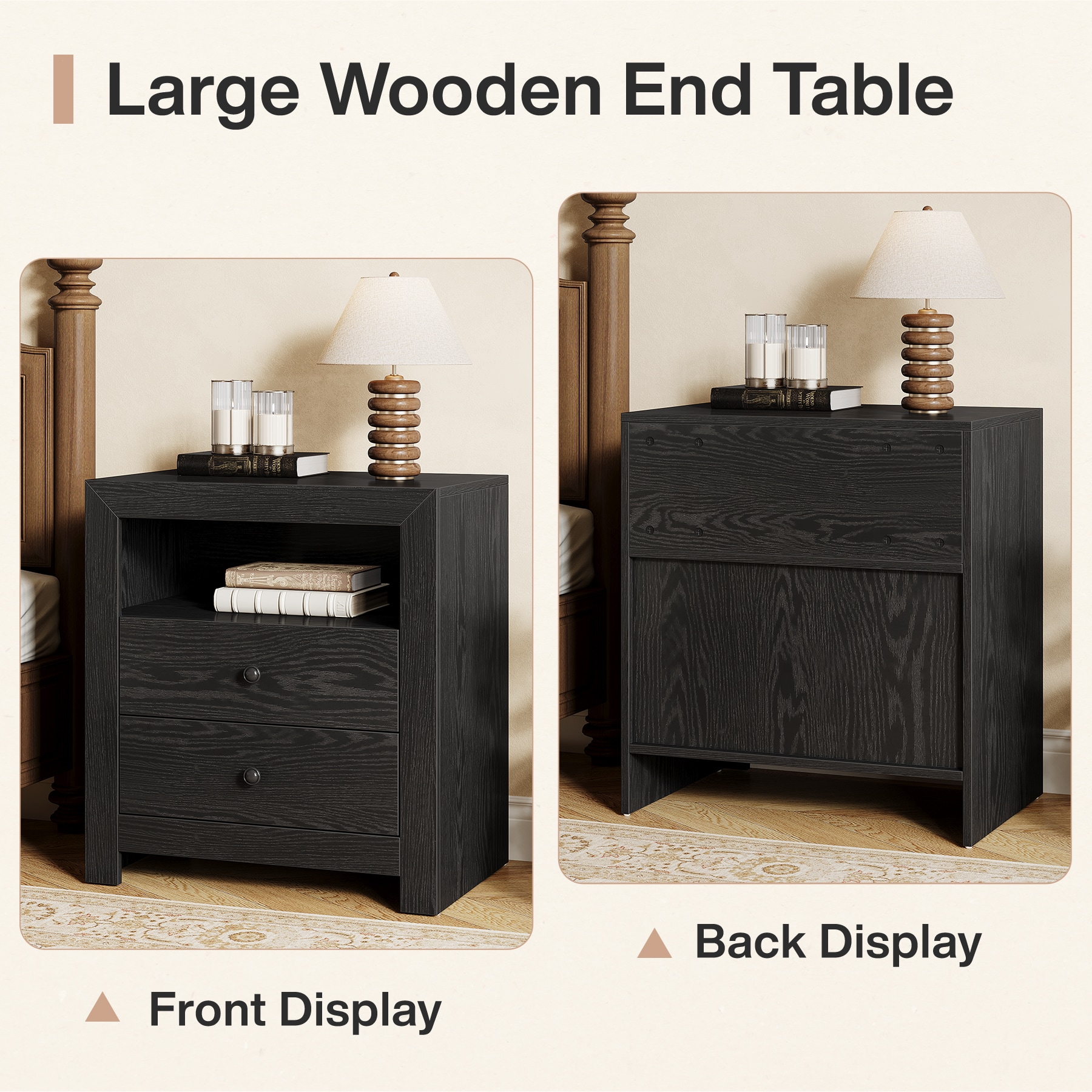Tribesigns LWOYJL-1350YY nightstands - View #5
