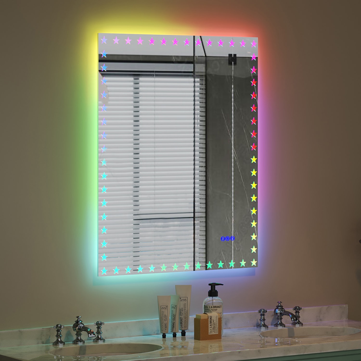 SINOFURN SYA760163SL Framed-Bath-Mirrors - View #15