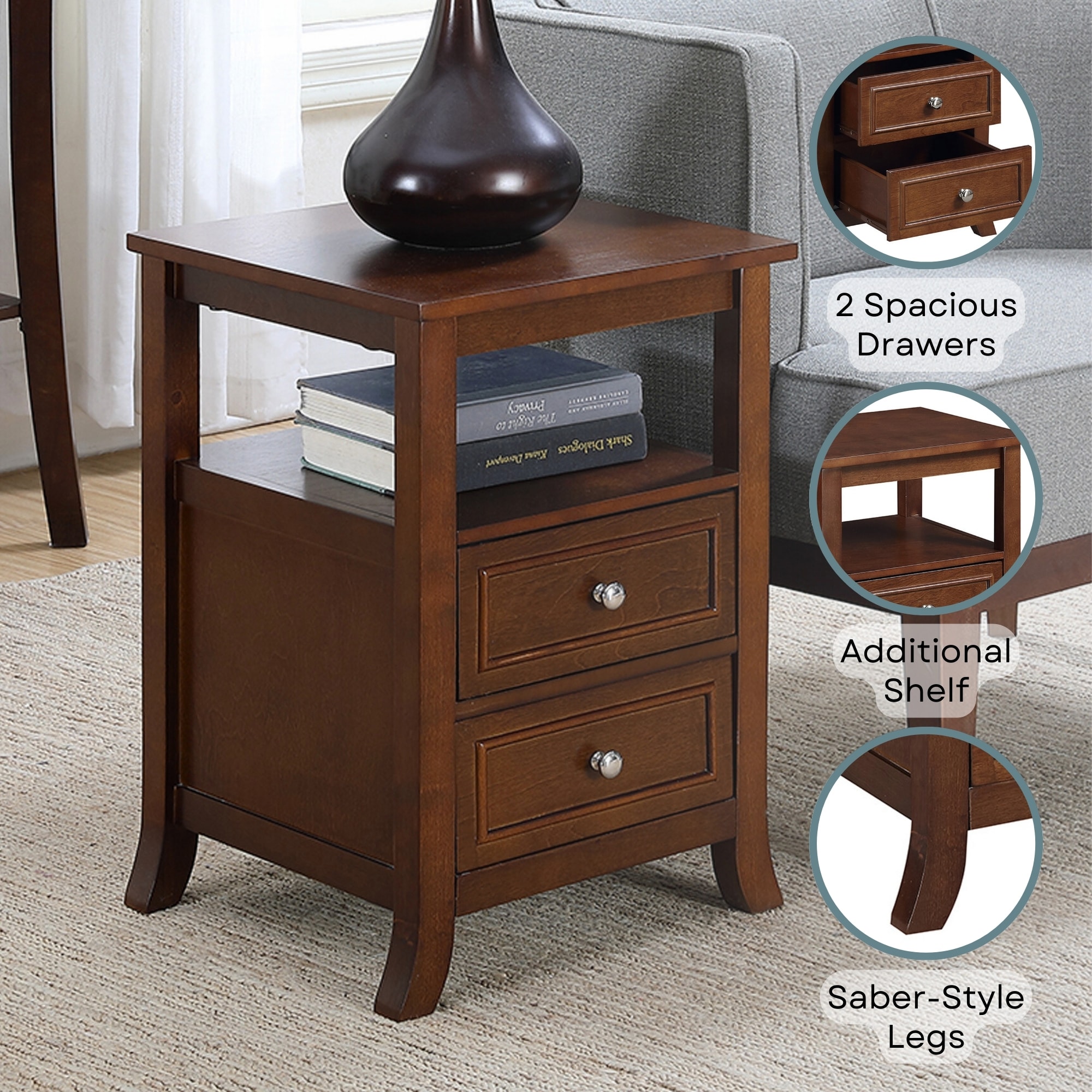 Convenience Concepts R6-303 End-Tables - View #6