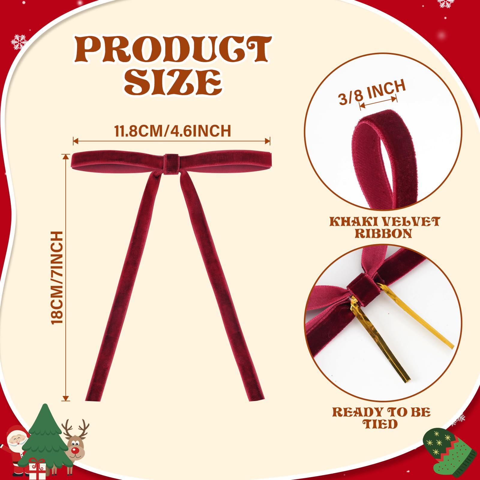Etokfoks LETN3OPCJ Decorative-Bows-Ribbon - View #2