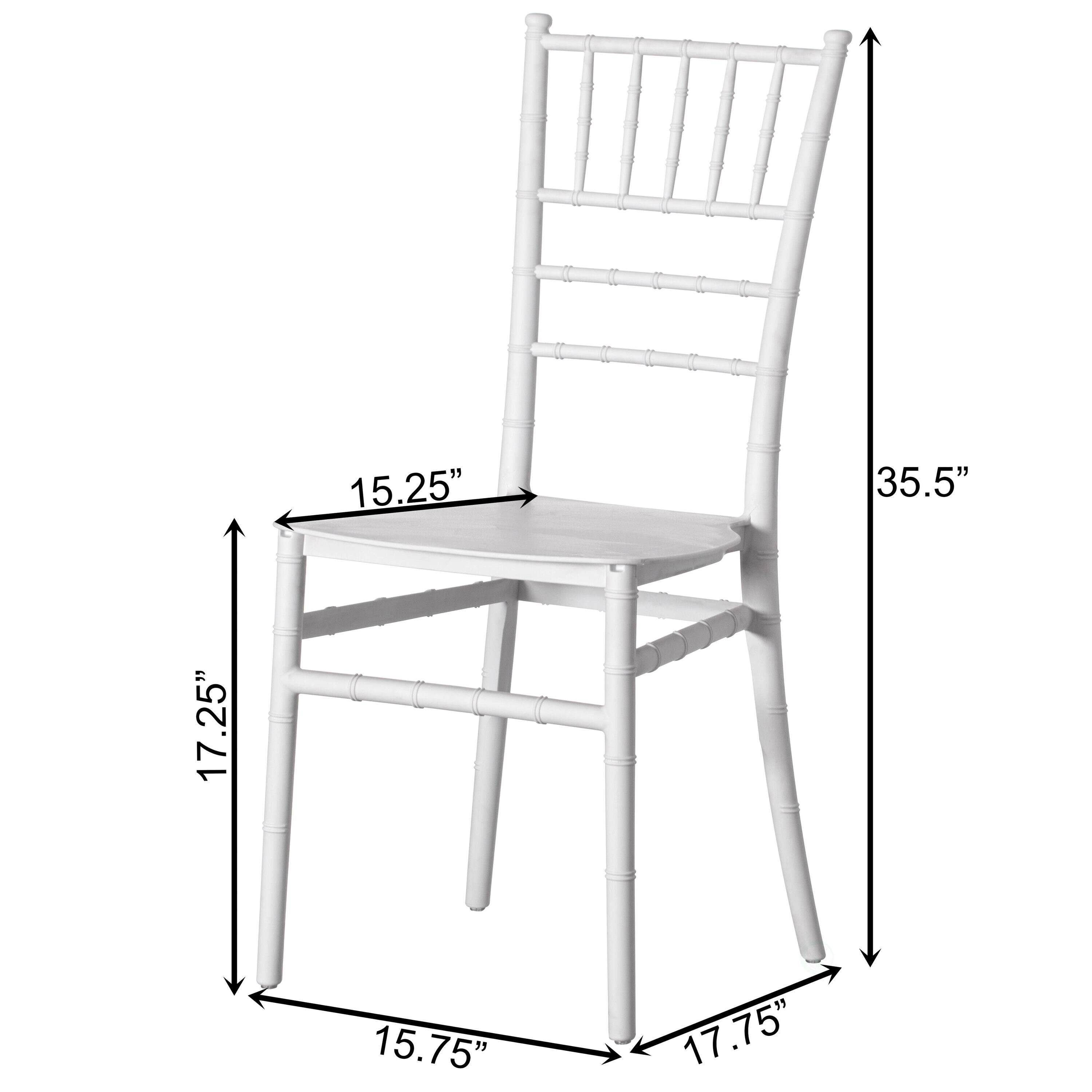 FABULAXE QI004661.WT.4 chairs - View #8