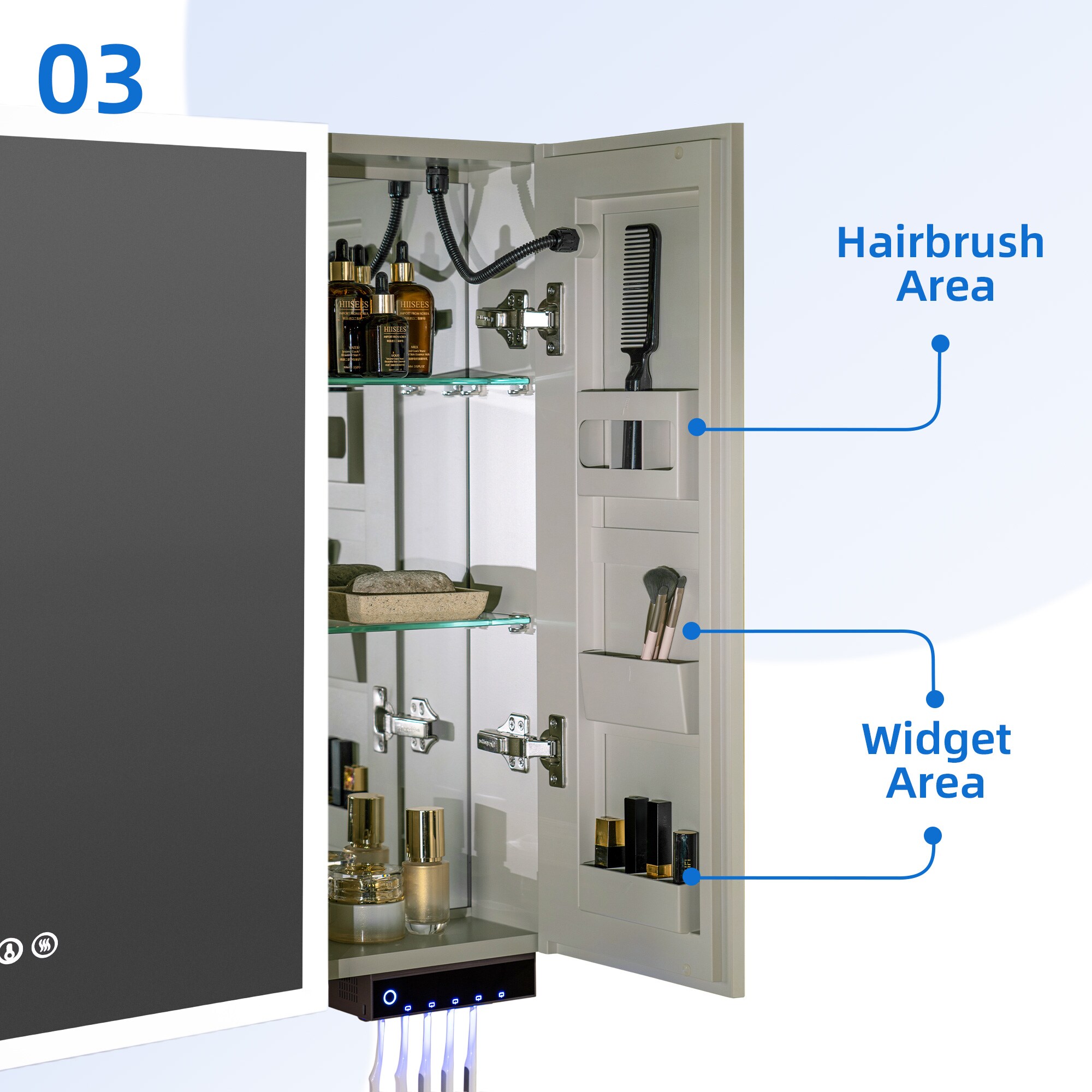 Woodbridge LMC016 Bathroom-Medicine-Cabinets - View #6