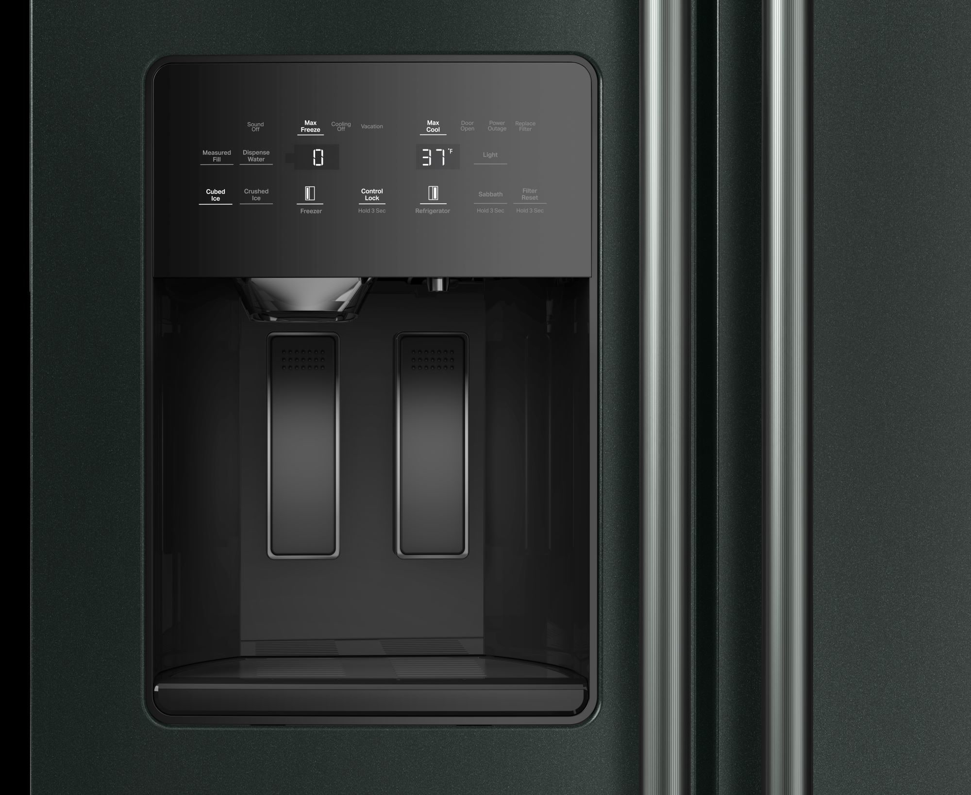 KitchenAid KRSC536RJP Side-By-Side - View #12