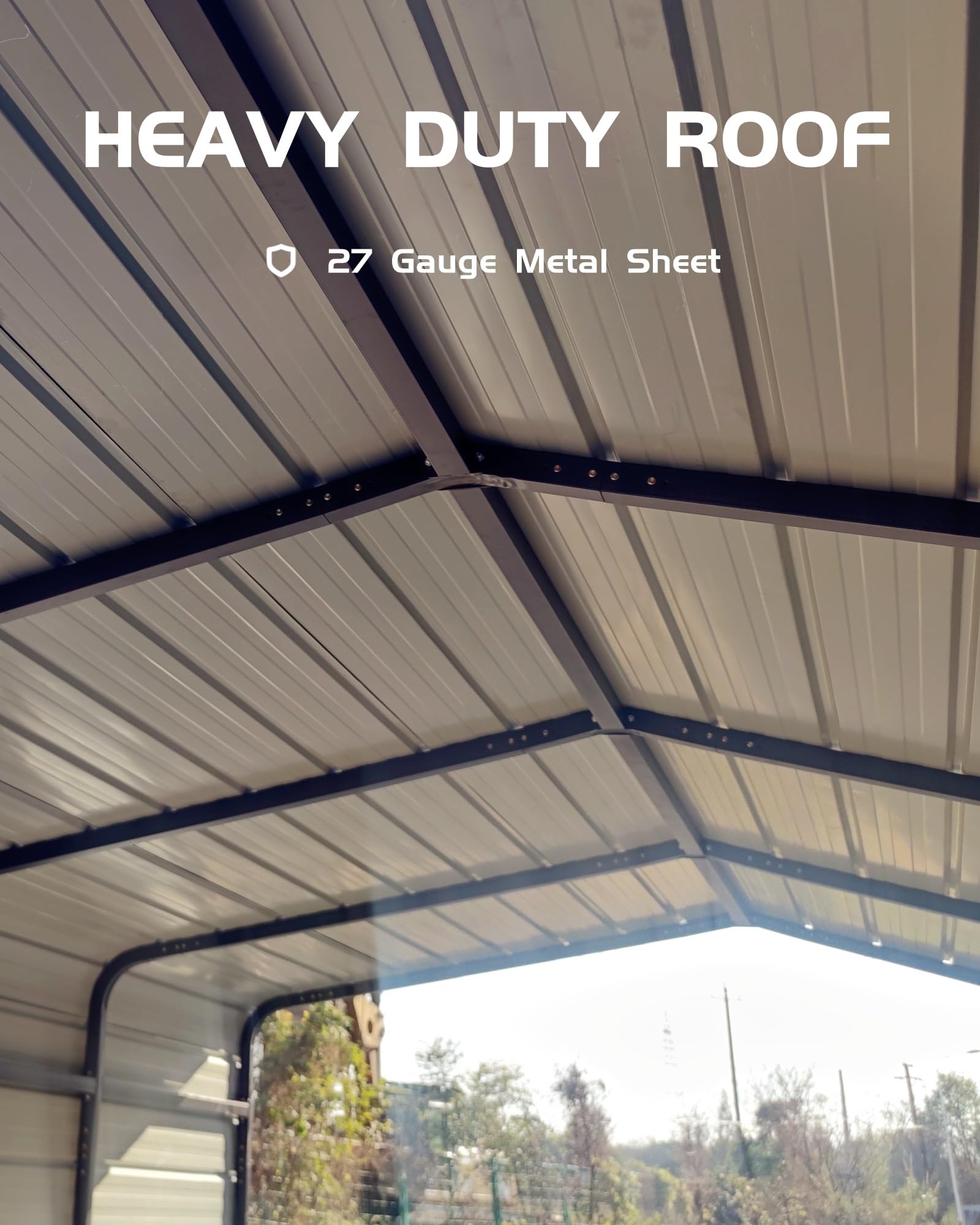 Garvee LW-JAS-H8YU Carport-Covers - View #3