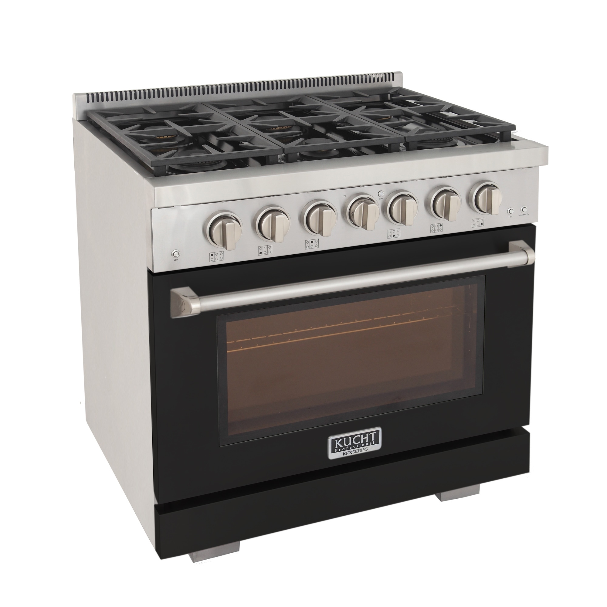 Kucht KFX360/LP-BK Freestanding-Gas-Ranges - View #4