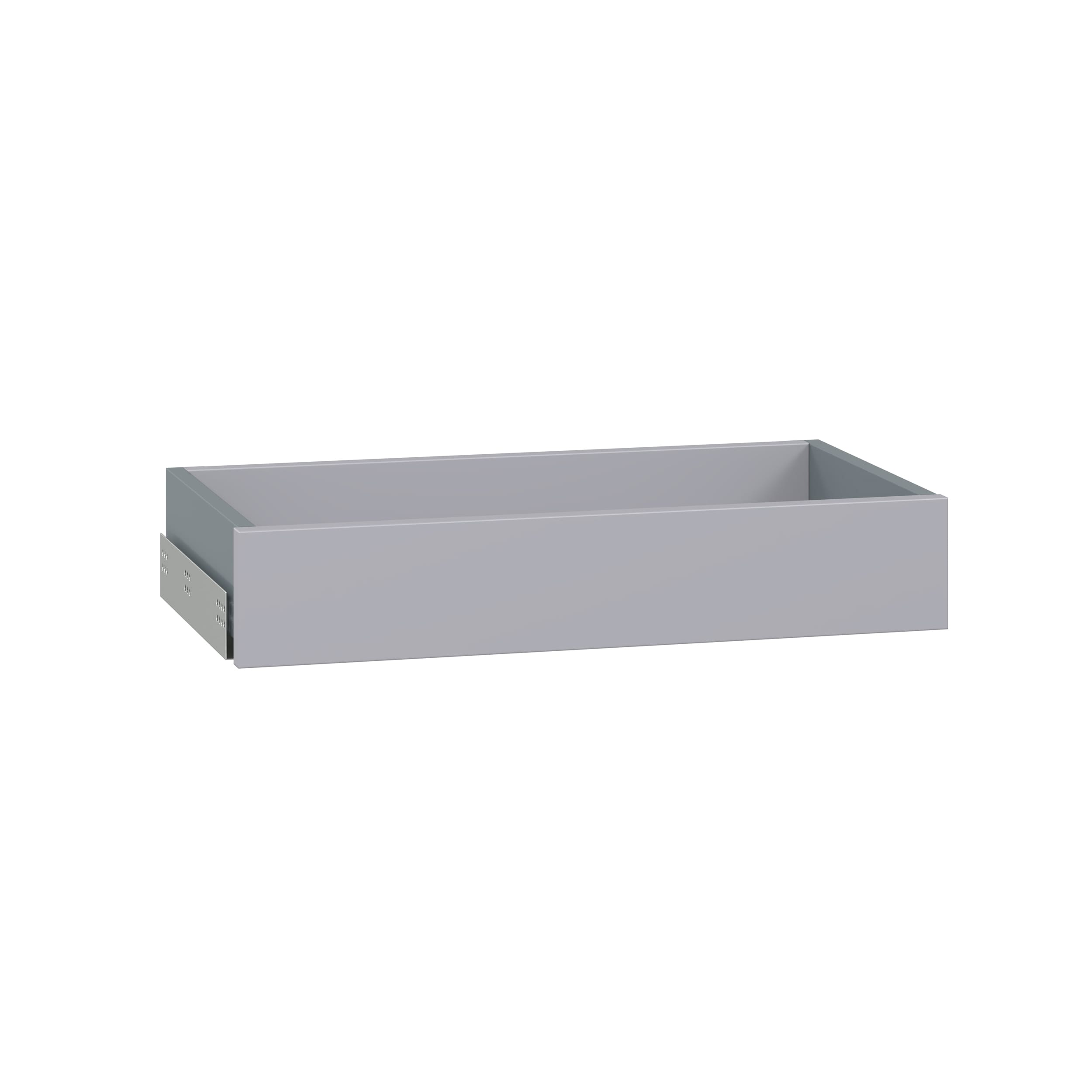 Hugo&Borg DSDK2414 Cabinet Drawer Box 22.54-in W x 4.33-in H x 11.42-in D Light Gray