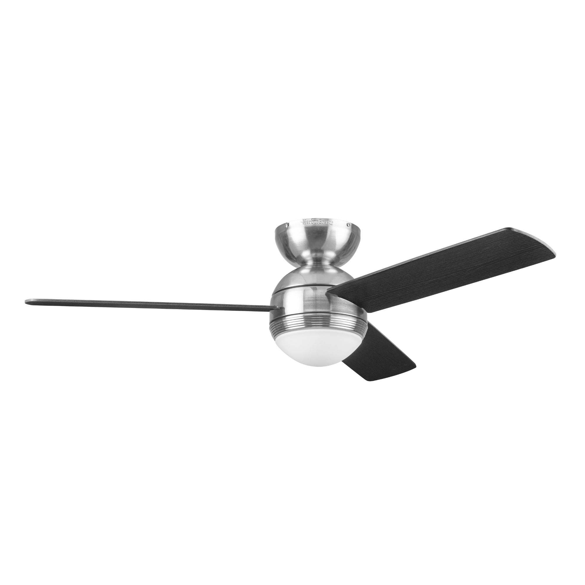 Harbor Breeze Annandale 52in Brushed Nickel with Driftwood/Espresso