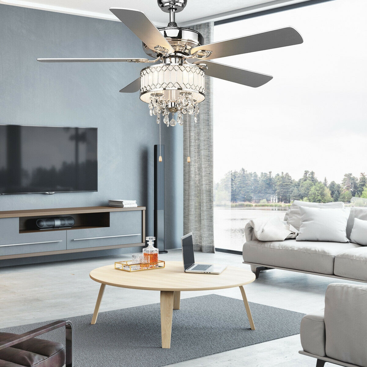 WELLFOR DZJ24375SL Ceiling-Fans - View #8