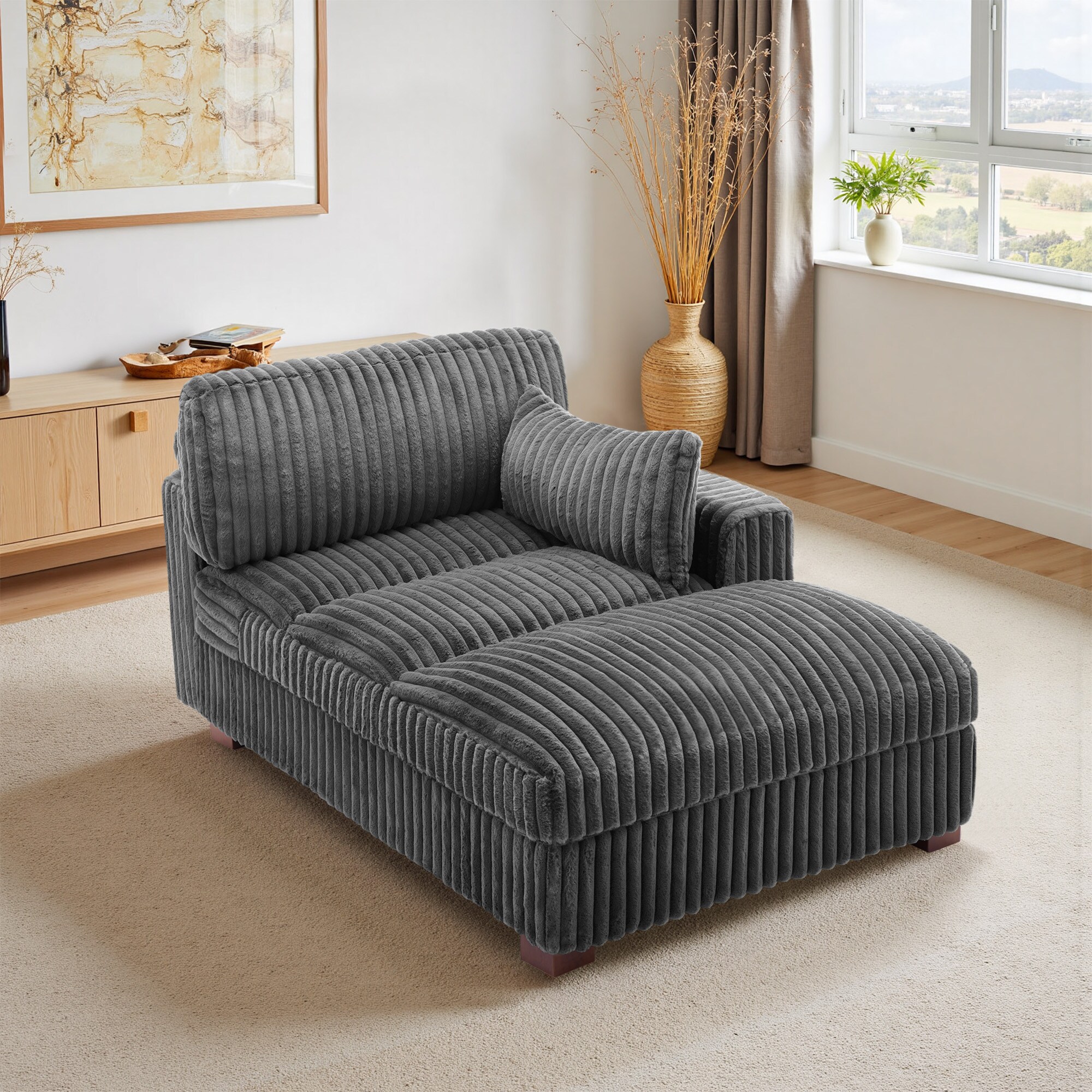 Dreamsidea CS02M GRAY-L-E1 Sofas-Loveseats - View #3
