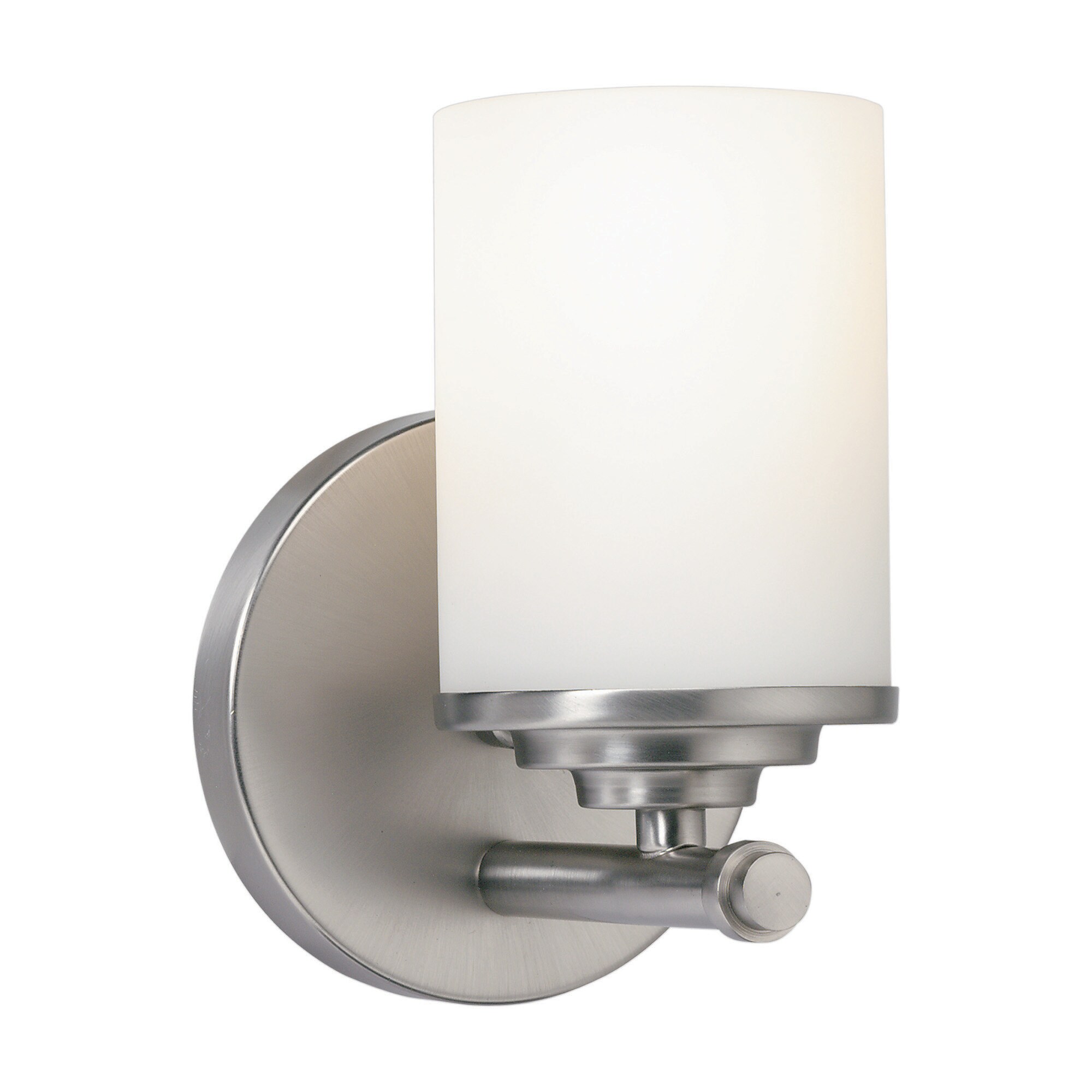 Forte Lighting Ames 4.75-in W 1-Light Brushed Nickel Modern ...