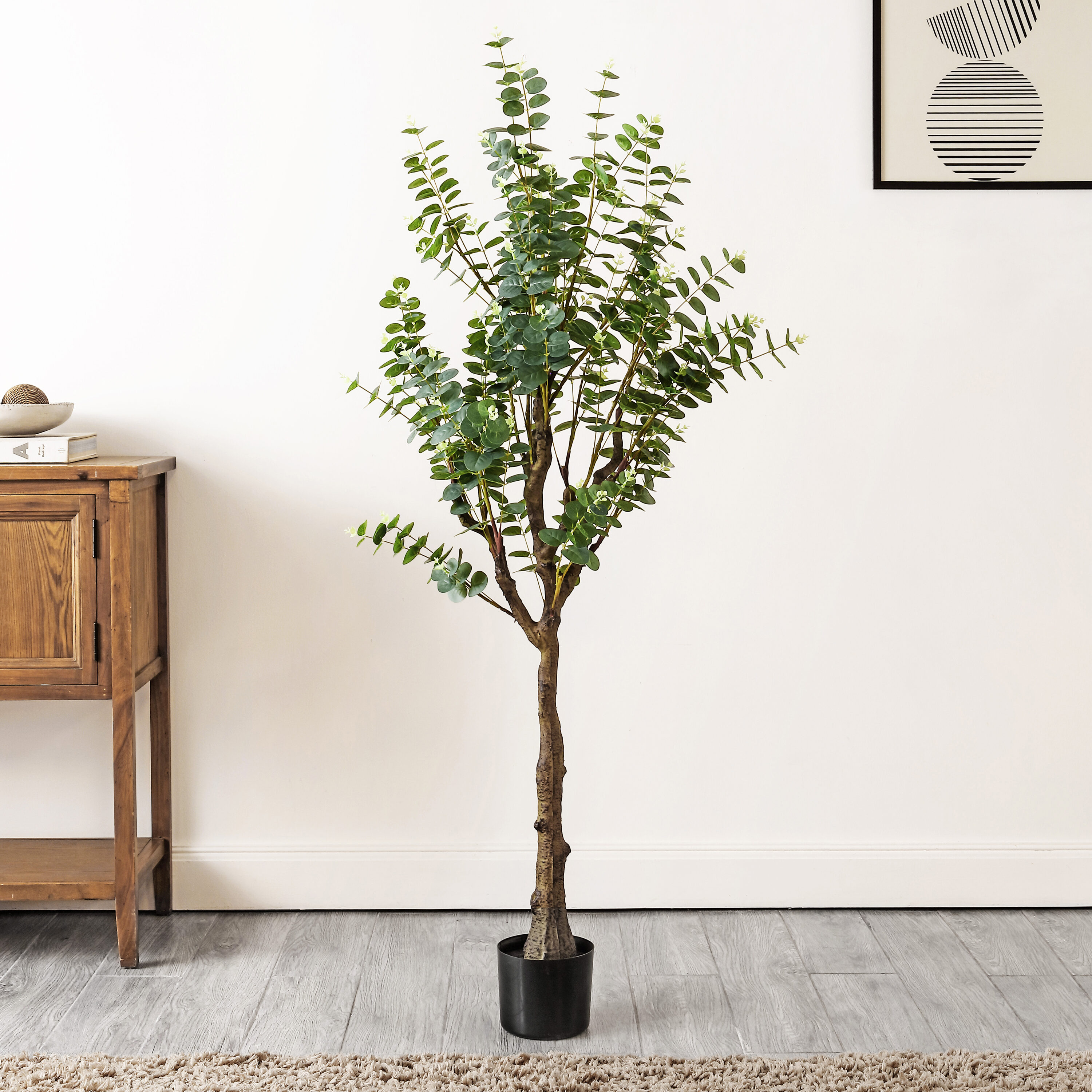Safavieh - Faux 60 Inch Potted Eucalyptus Tree