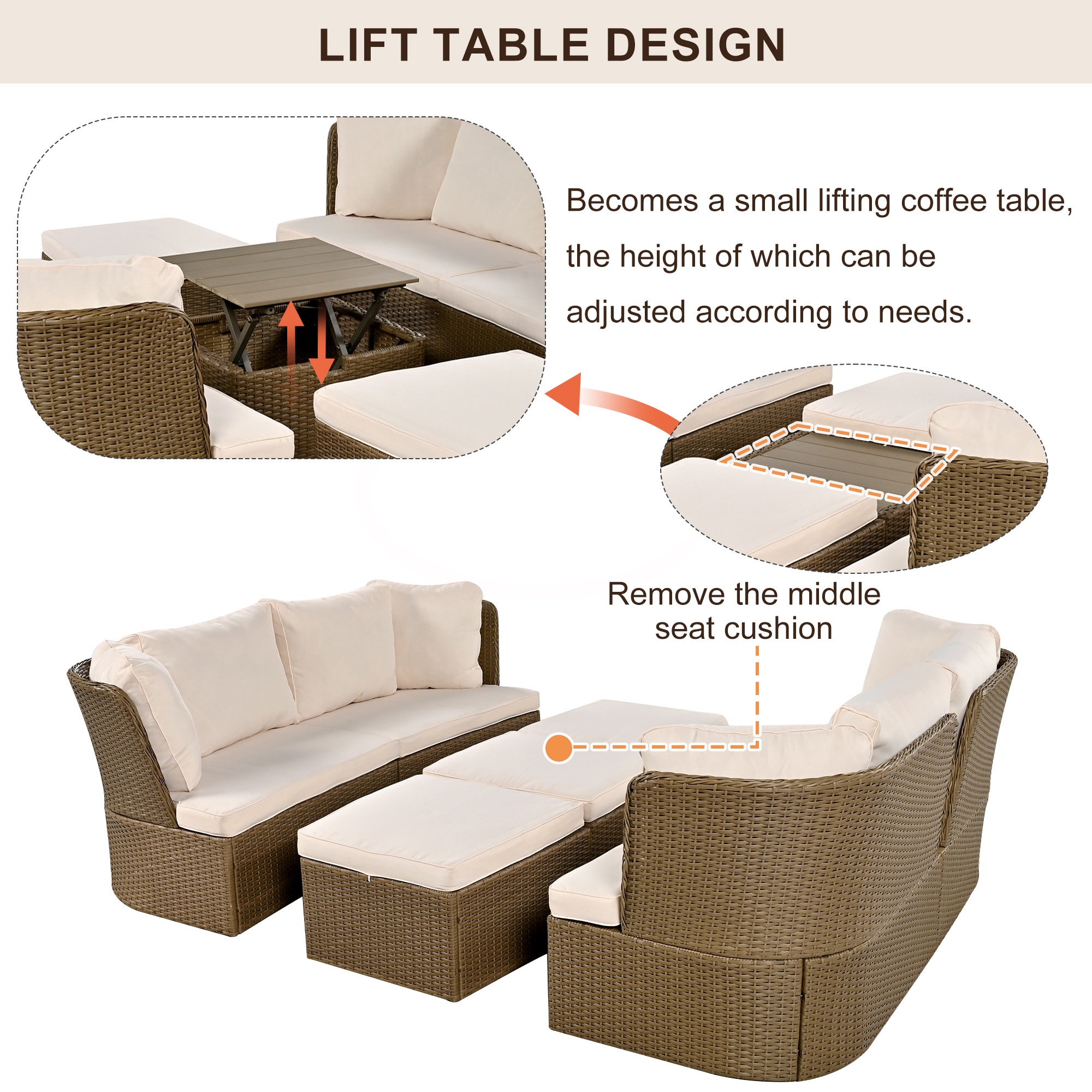 ModernLuxe L-WY000399AAA Patio-Conversation-Sets - View #5