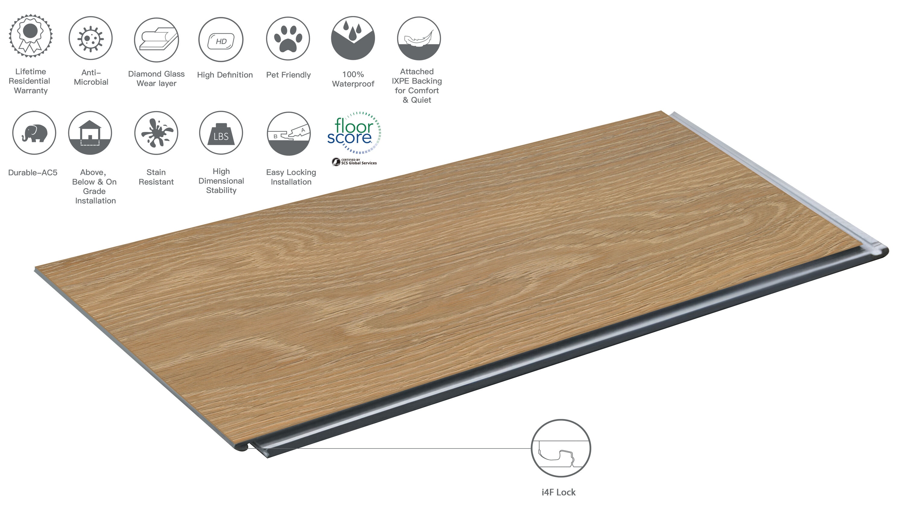 Element Flooring HZSPC12S Luxury-Vinyl-Plank-Samples - View #4