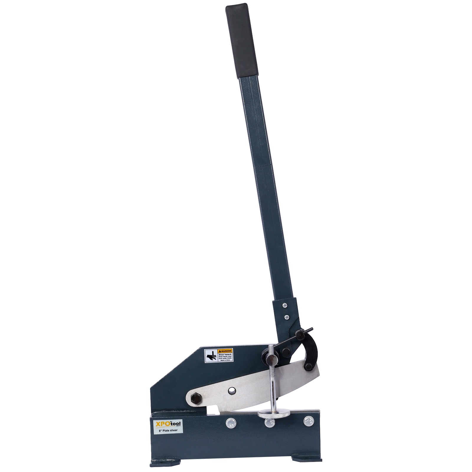 Growell 8 in. Industrial Sheet Metal Plate Shear with Solid Construction and High Precision