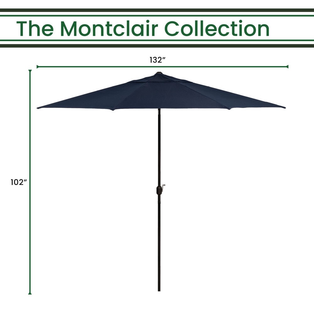 Hanover MCLRUMB11-NVY Umbrellas-2 - View #3