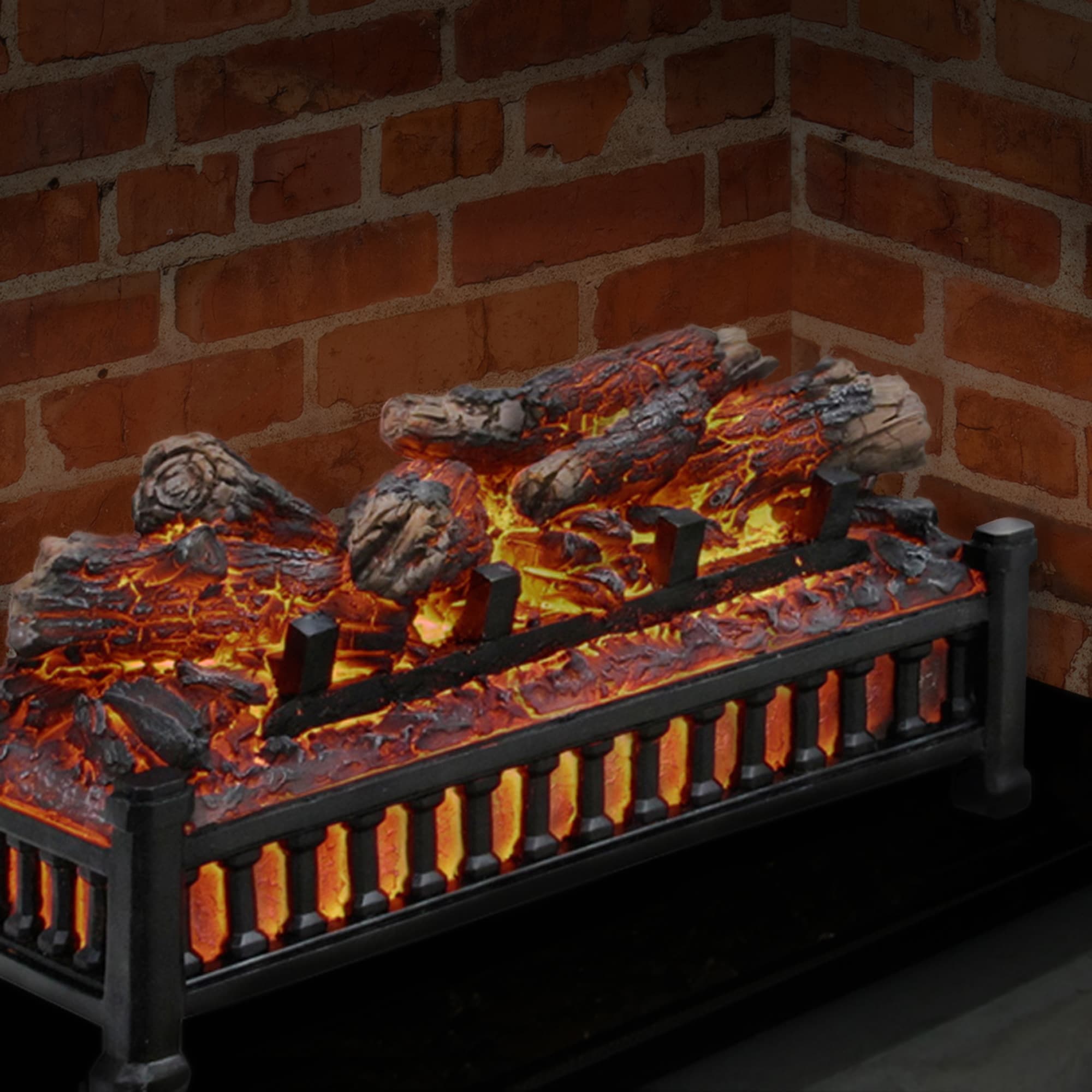 Pleasant Hearth L-24 Electric-Fireplace-Logs - View #2