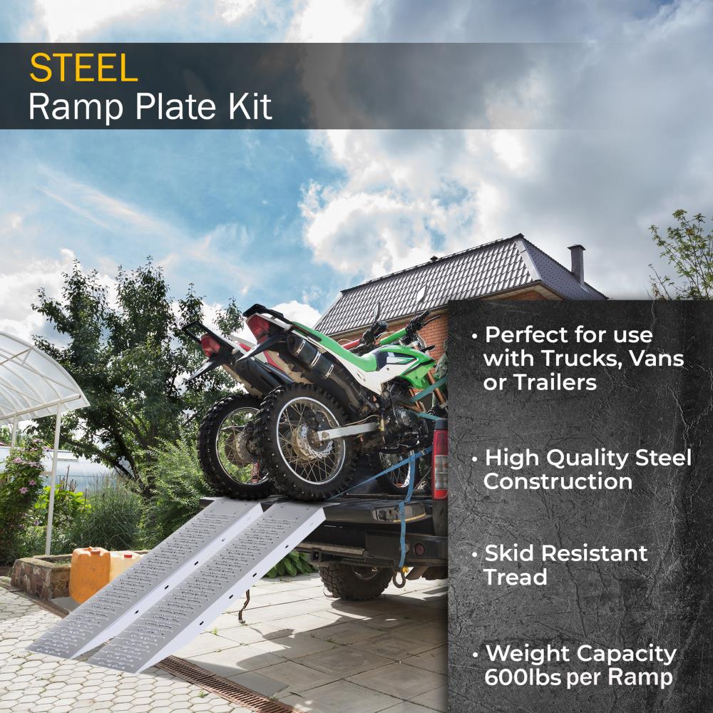 Fleming Supply 0.5-ft x 2.9-ft 600-lb Capacity Loading Ramp in the