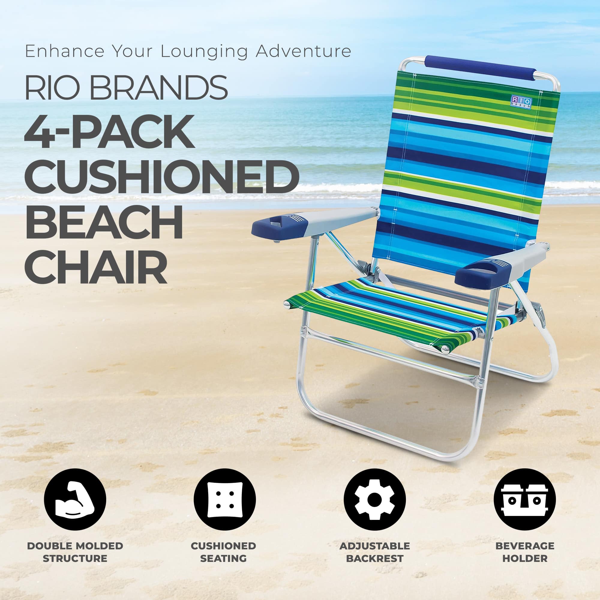 RIO Brands 399385 Folding-Chairs - View #2